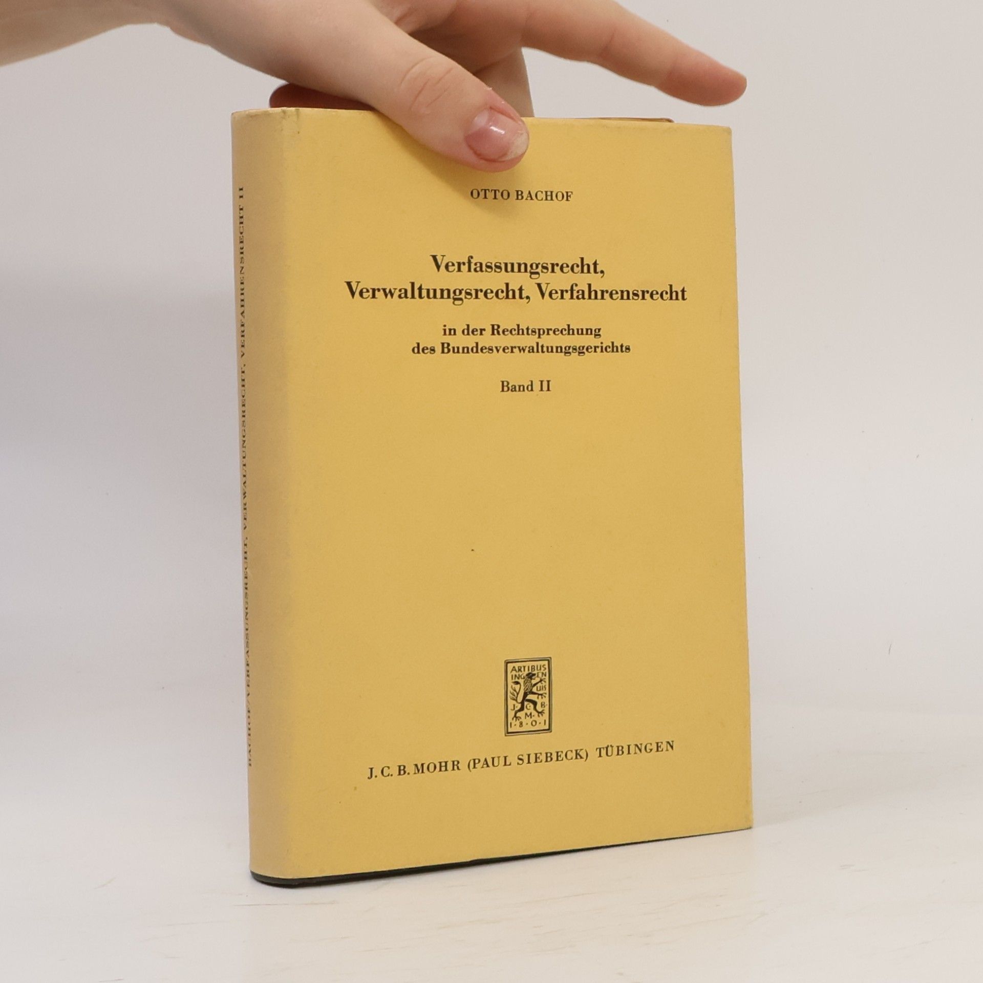 Verfassungsrecht, Verwaltungsrecht, Verfahrensrecht in der Rechtsprechung des Bundesverwaltungsgerichts II
