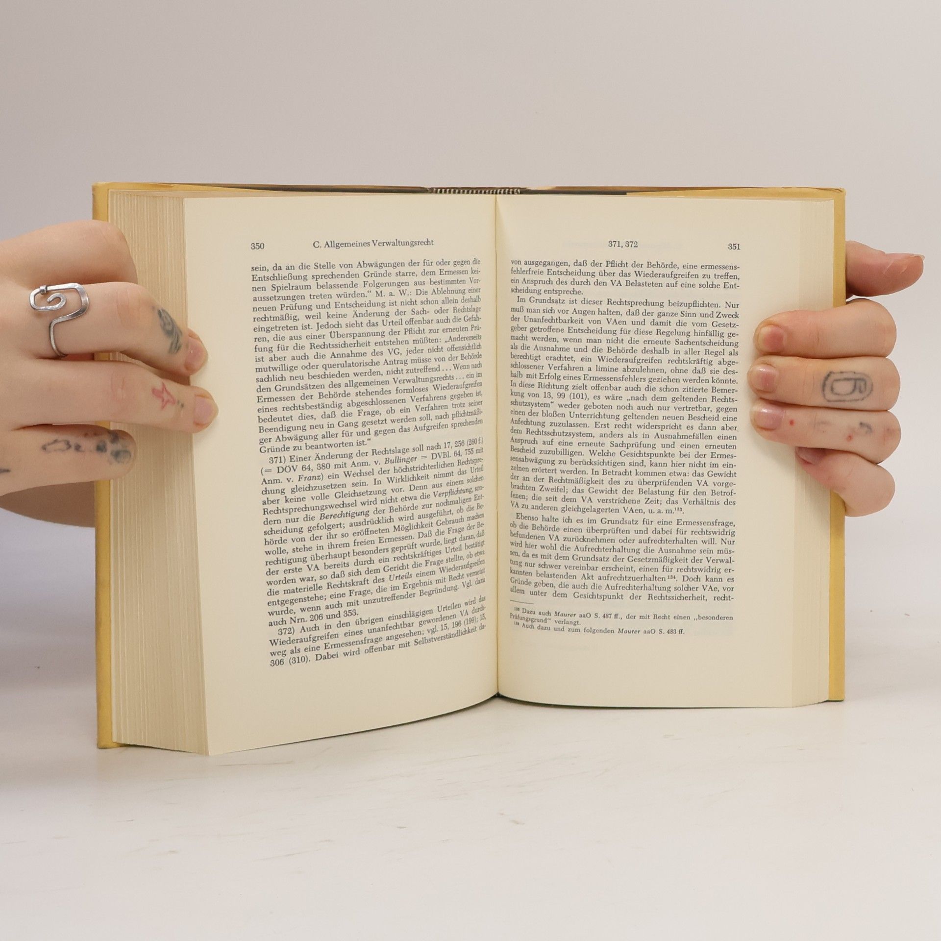 Otto Bachof Verfassungsrecht, Verwaltungsrecht, Verfahrensrecht in der Rechtsprechung des Bundesverwaltungsgerichts II