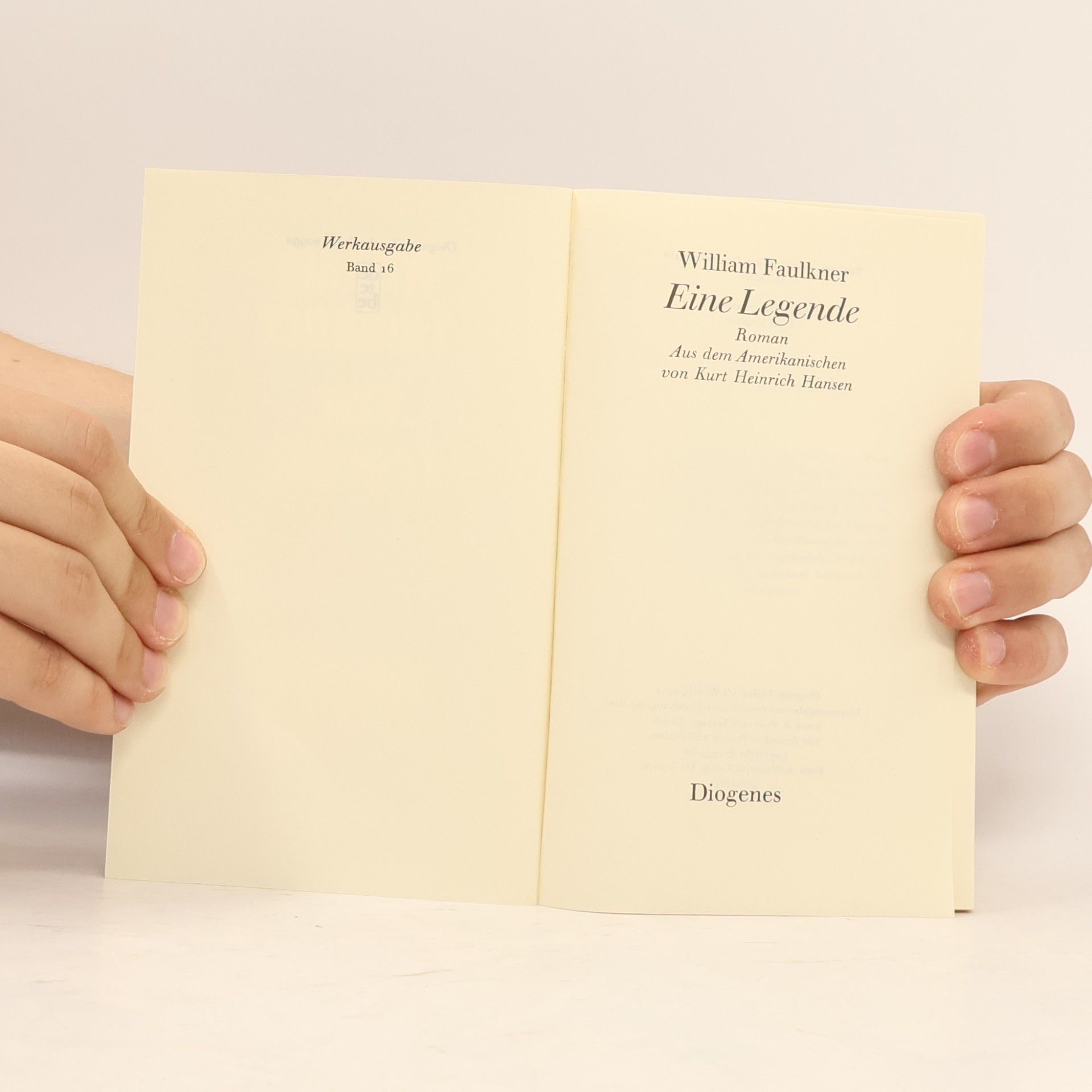 William Faulkner detebe: Eine Legende