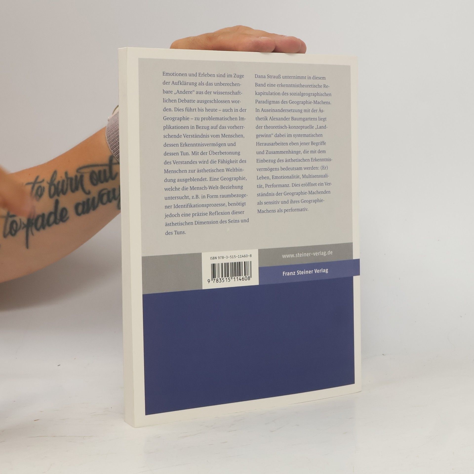 Dana Strauß Sozialgeographische Bibliothek - 19: Sensitivität und Performanz