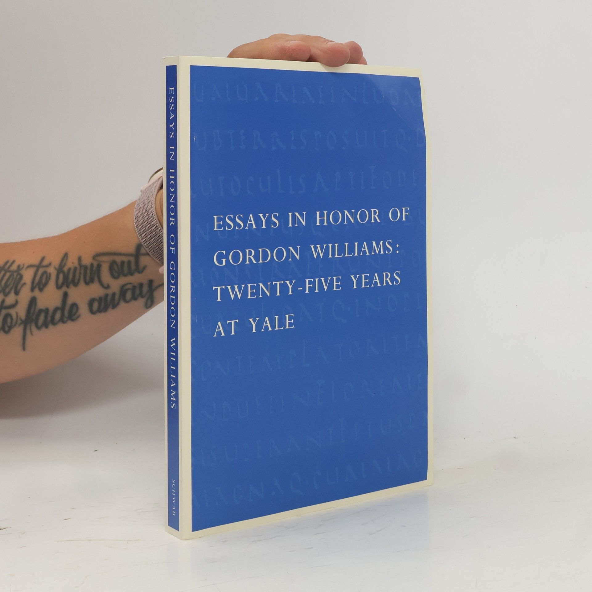 Charles Weiss Essays In Honor Of Gordon Williams