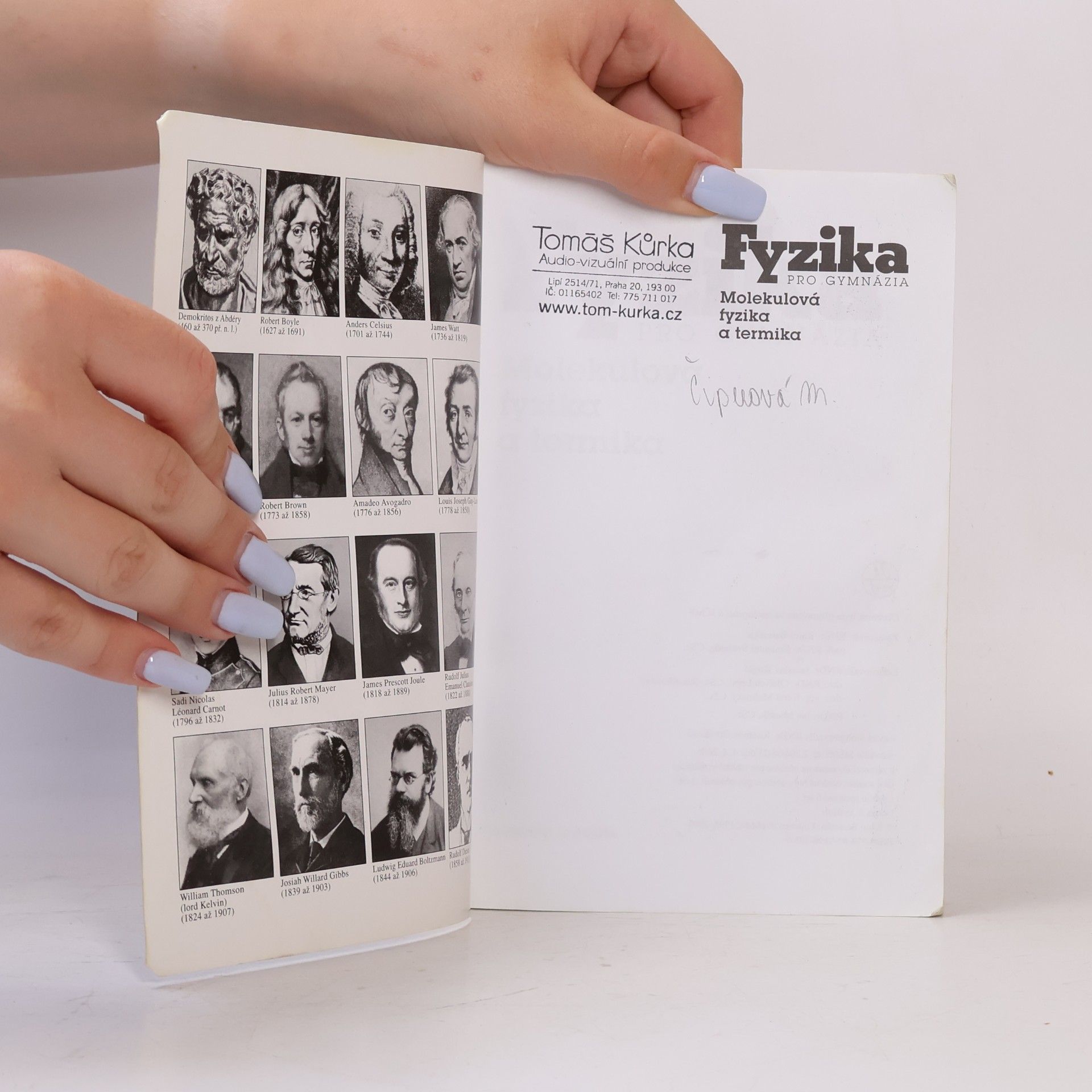 Karel Bartuška Fyzika pro gymnázia. Molekulová fyzika a termika