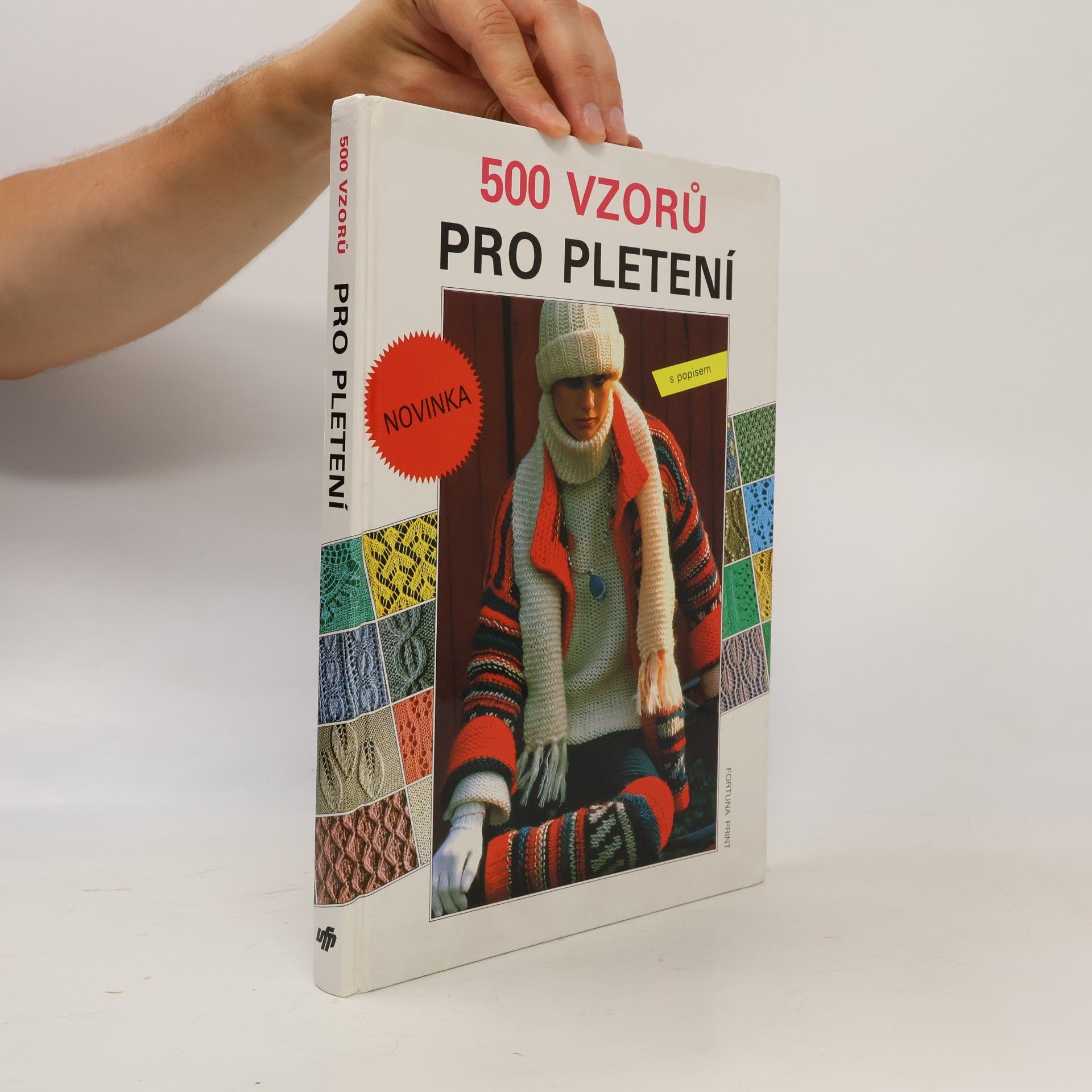 Božena Hrabětová 500 vzorů pro pletení. Pět set vzorů pro pletení.