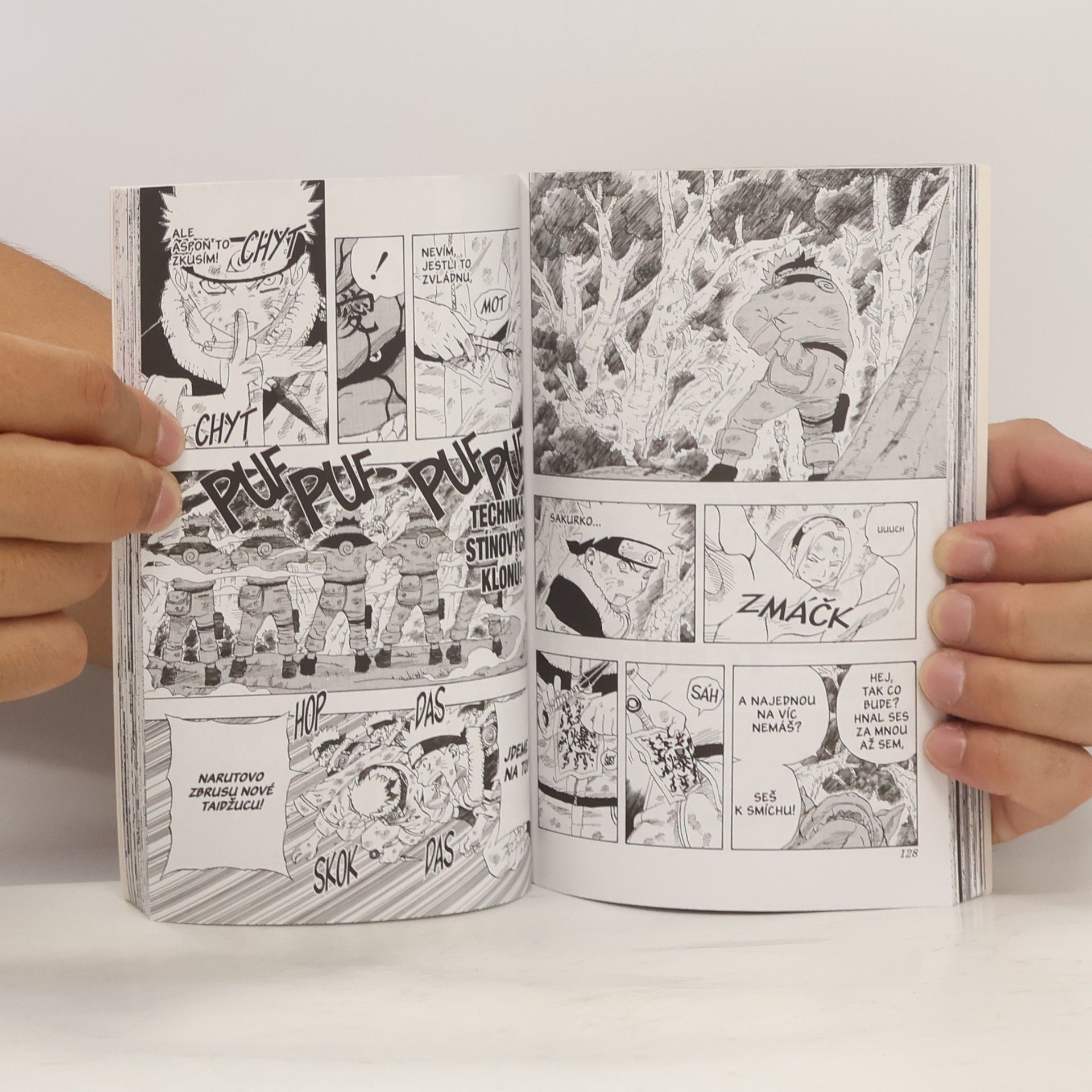 Masashi Kishimoto Naruto. 15. díl, Narutův styl!!