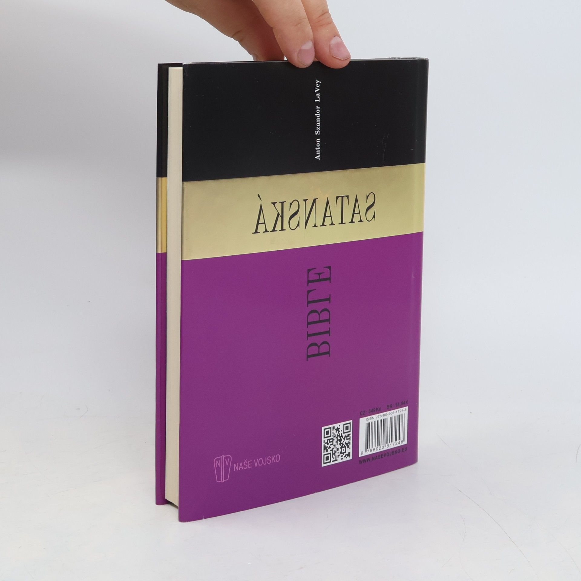 Anton Szandor La Vey Satanská Bible