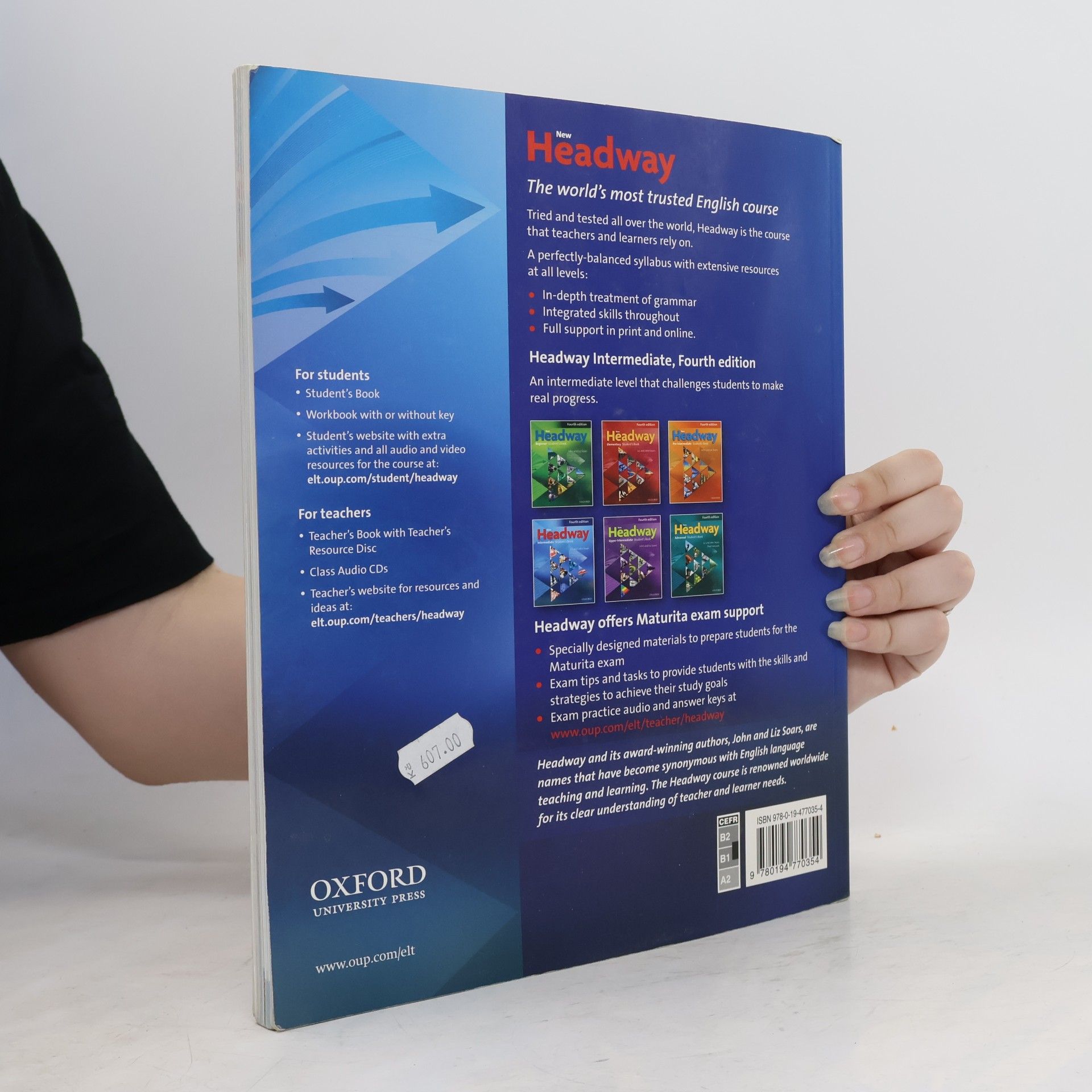 Liz Soars New Headway. Intermediate Maturita Student's Book
