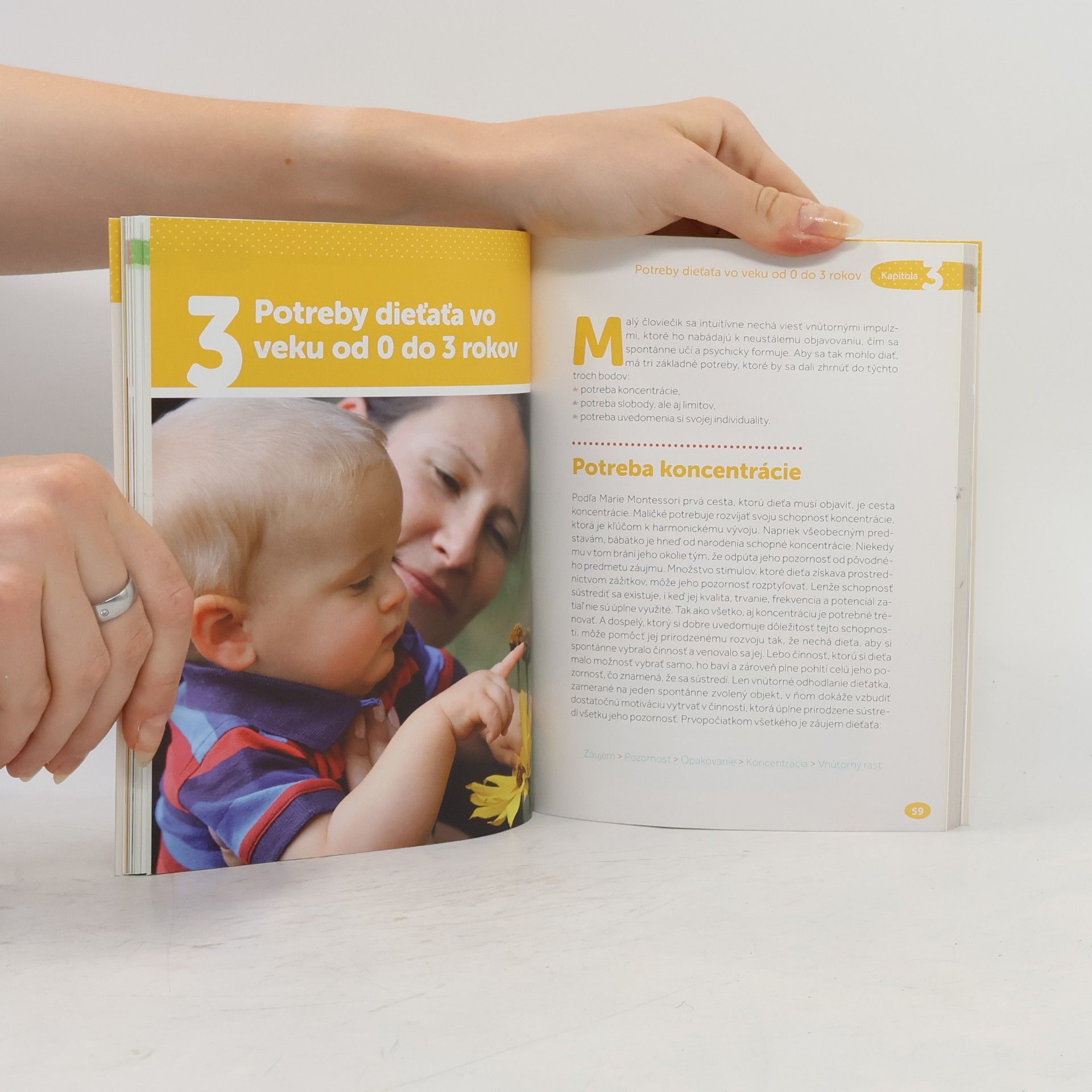 Charlotte Poussin Montessori od narodenia do 3 rokov