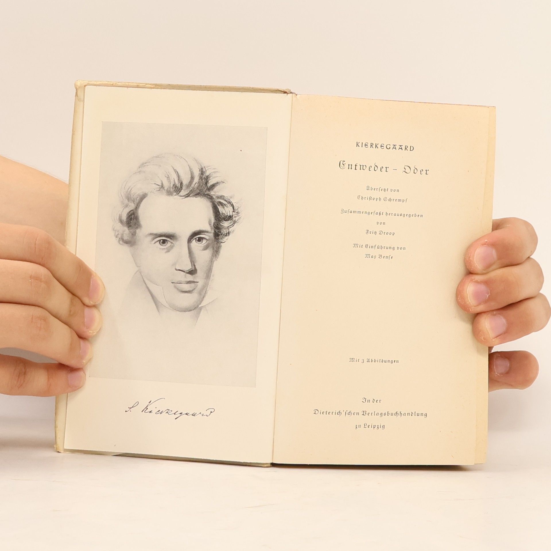 Søren Kierkegaard Entweder - Oder