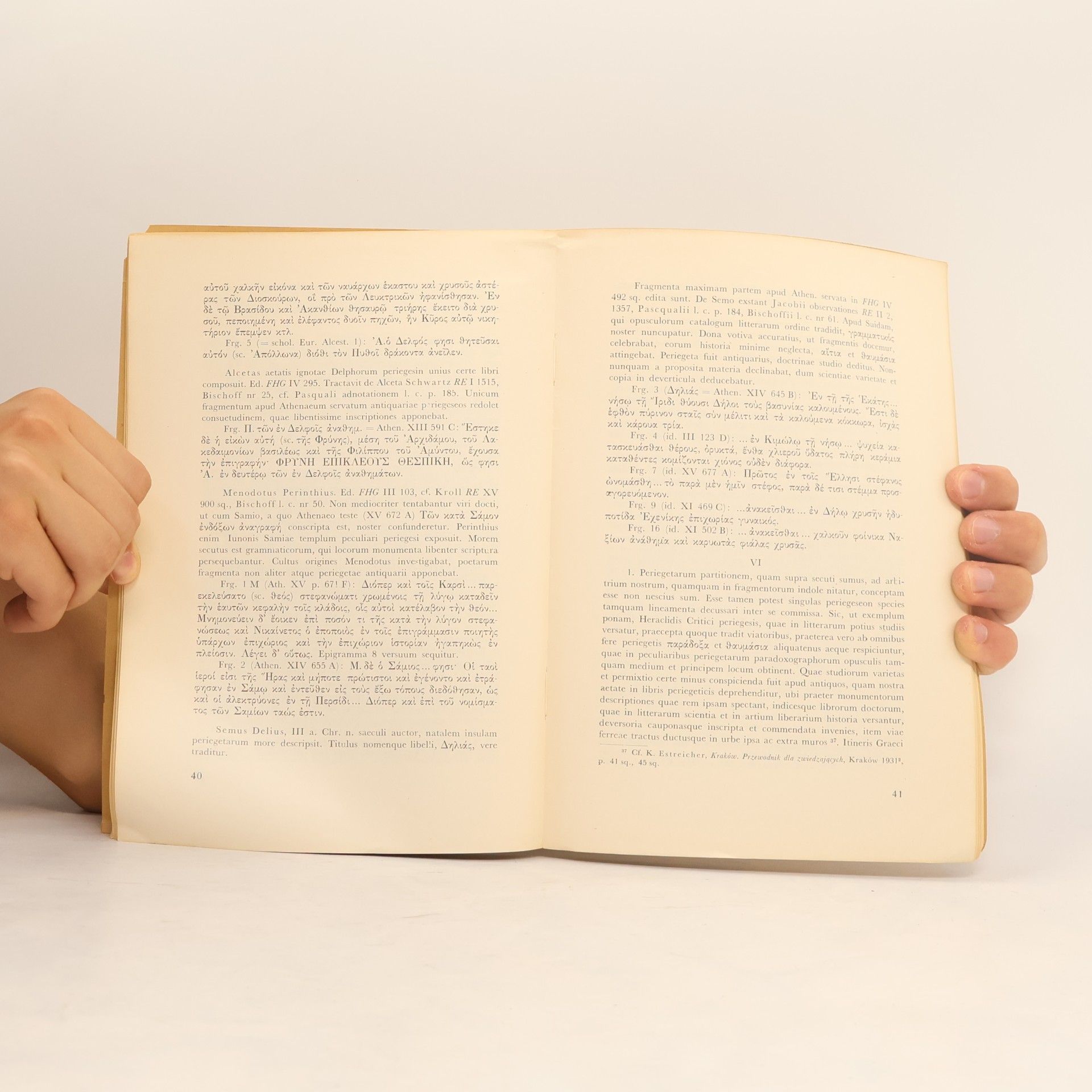 Jerzy Schnayder De periegetarum Graecorum reliquiis