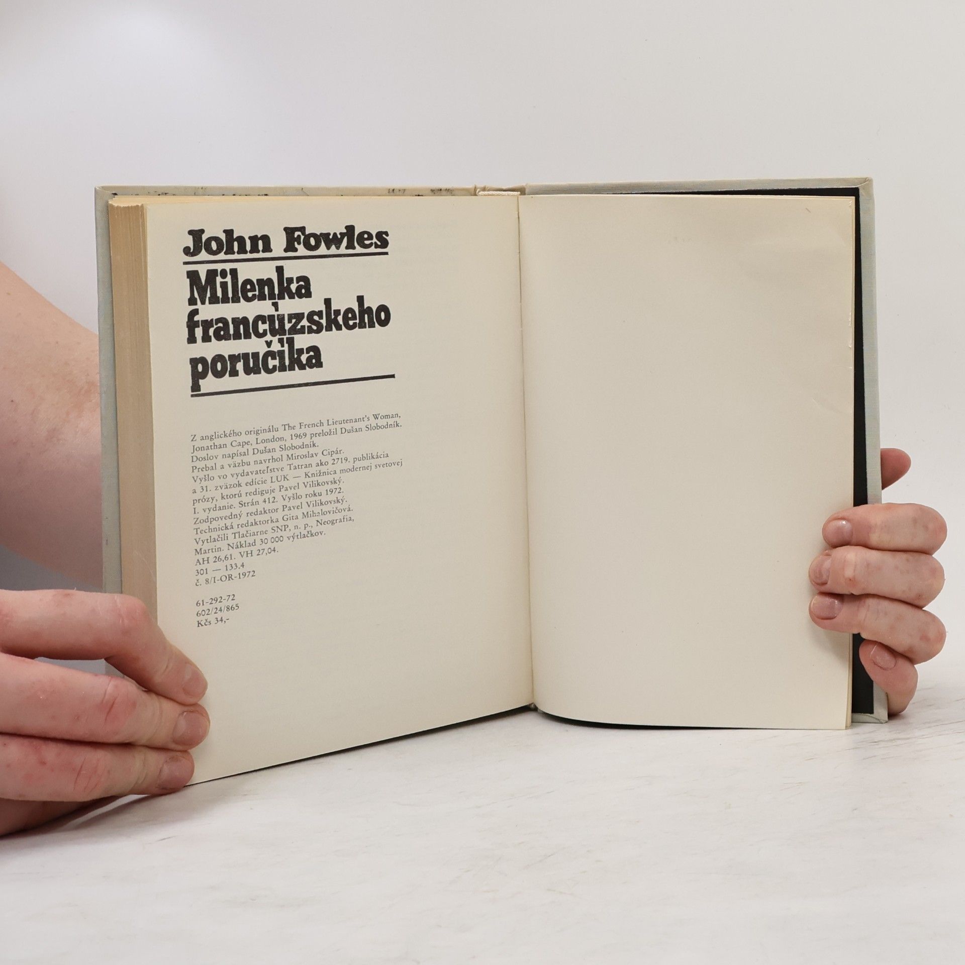 John Fowles Milenka francúzského poručíka