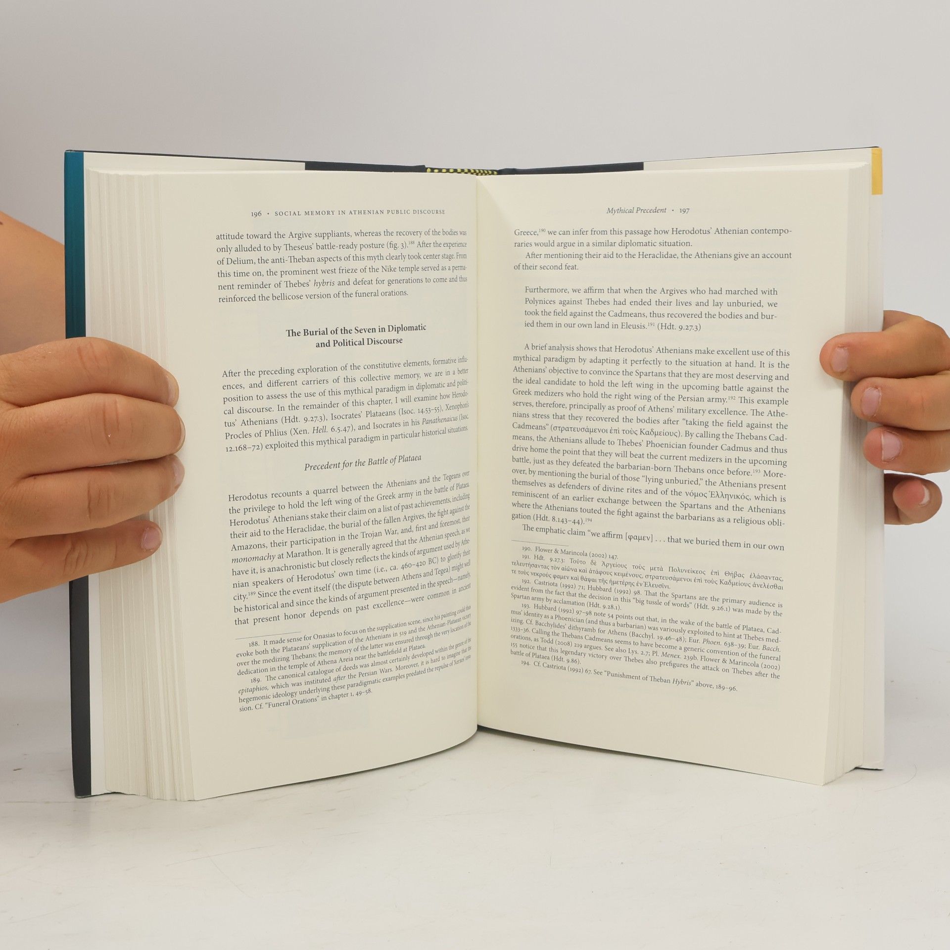 Bernd Steinbock Social Memory in Athenian Public Discourse