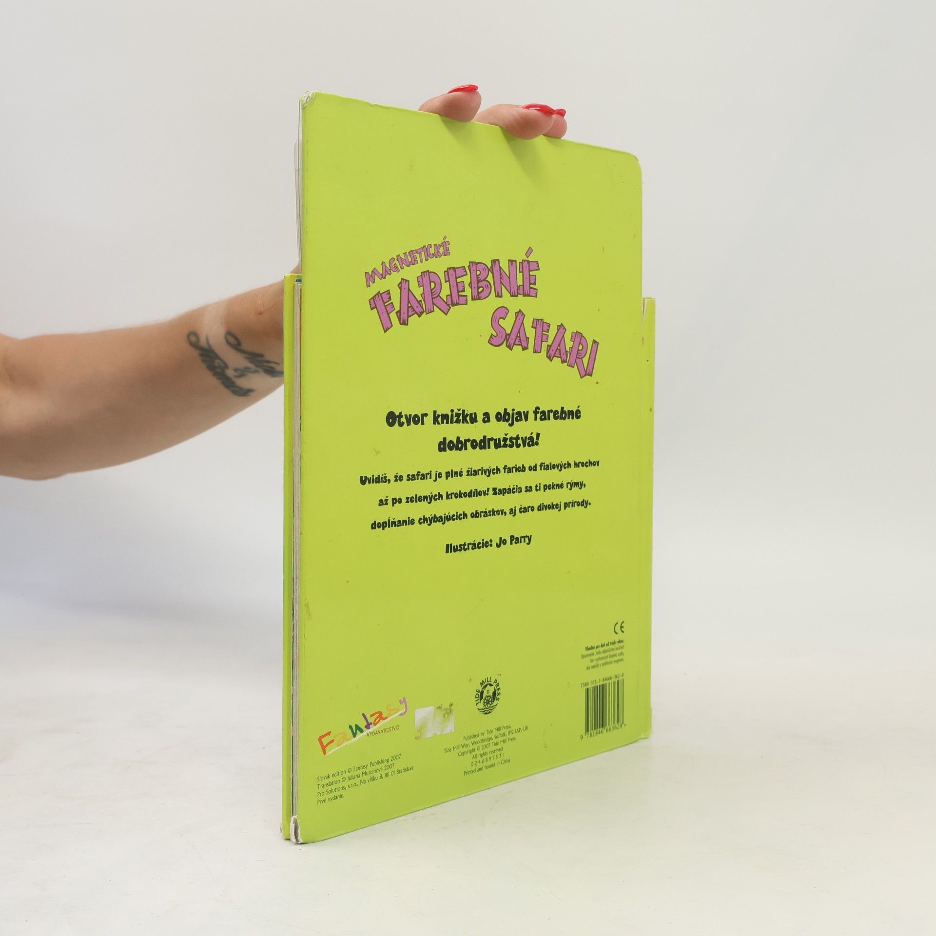 Erin Ranson Magnetic Books: Magnetic Colour Safari