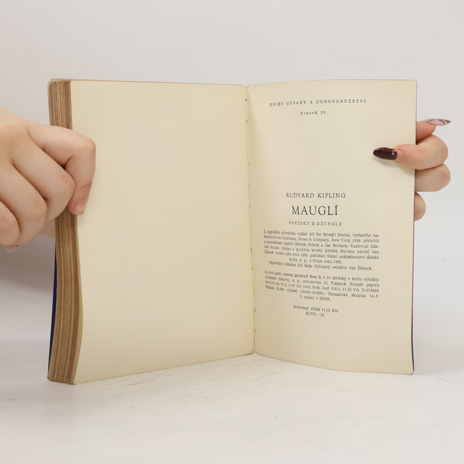 Rudyard Kipling Mauglí