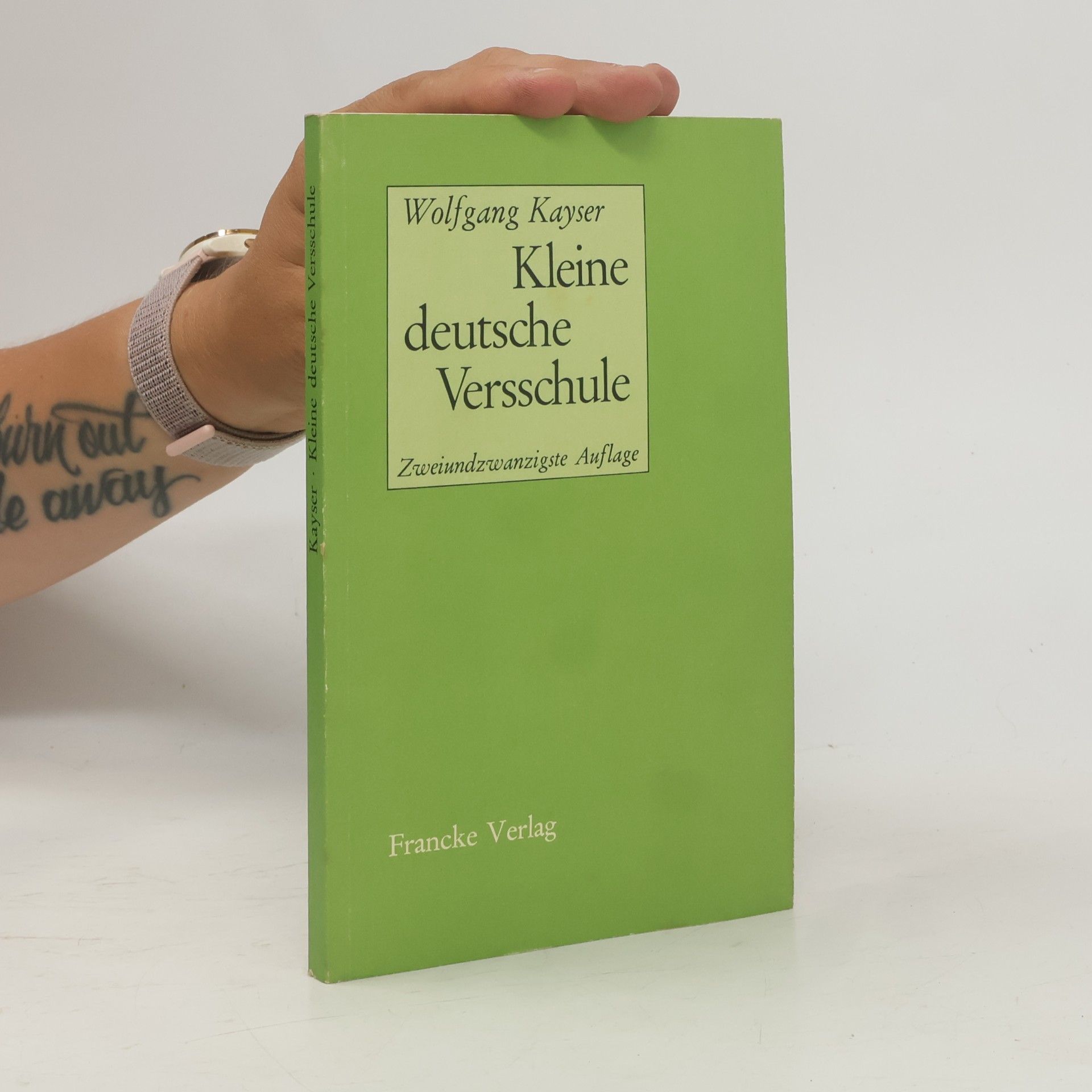 Kleine deutsche Versschule