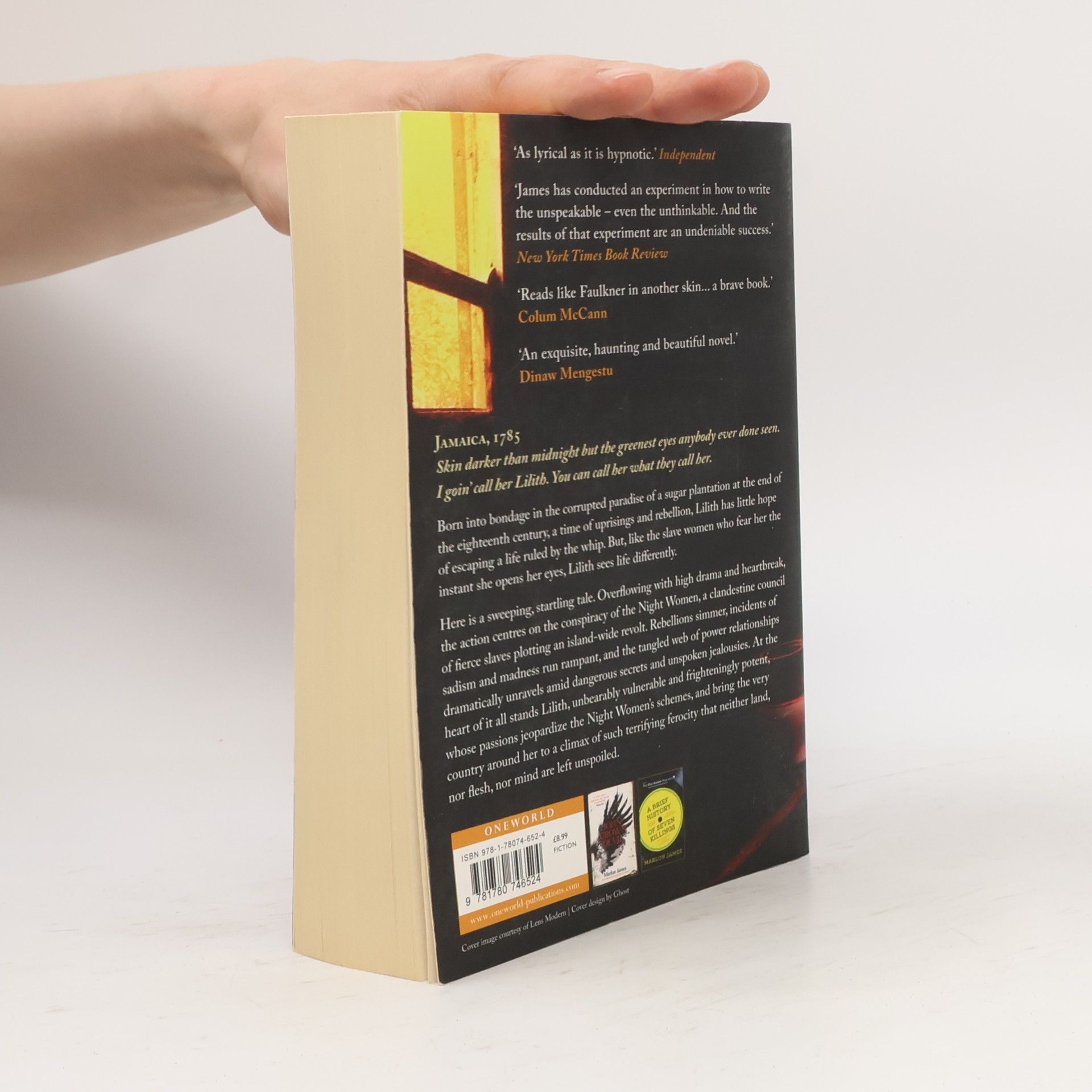 Marlon James The Book of Night Women