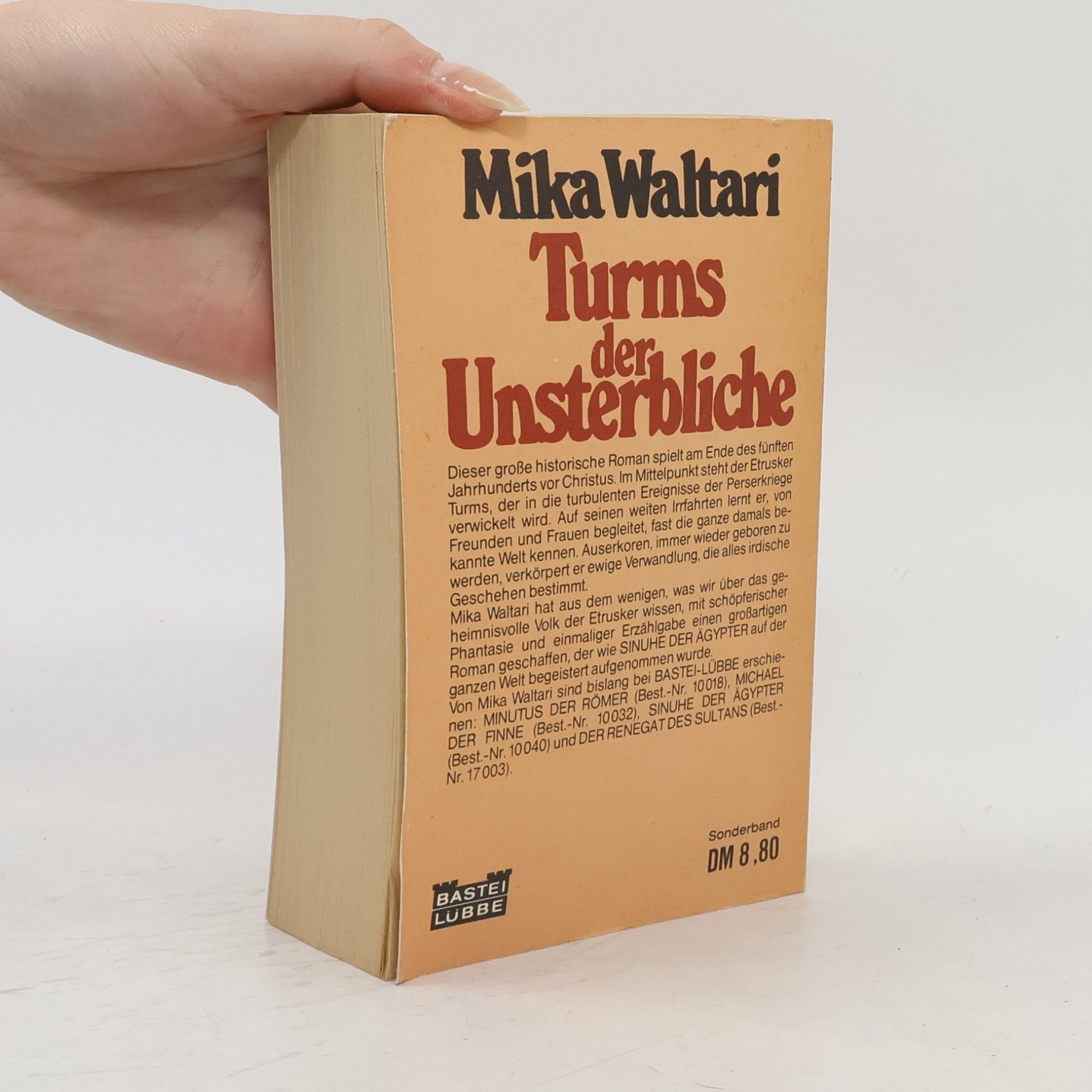 Mika Waltari Turms, der Unsterbliche
