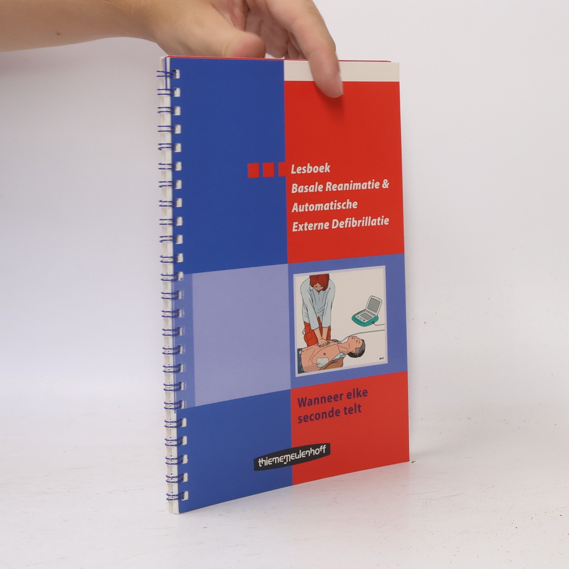 Kolektiv autorů Lesboek basale reanimatie en automatische externe defibrillatie