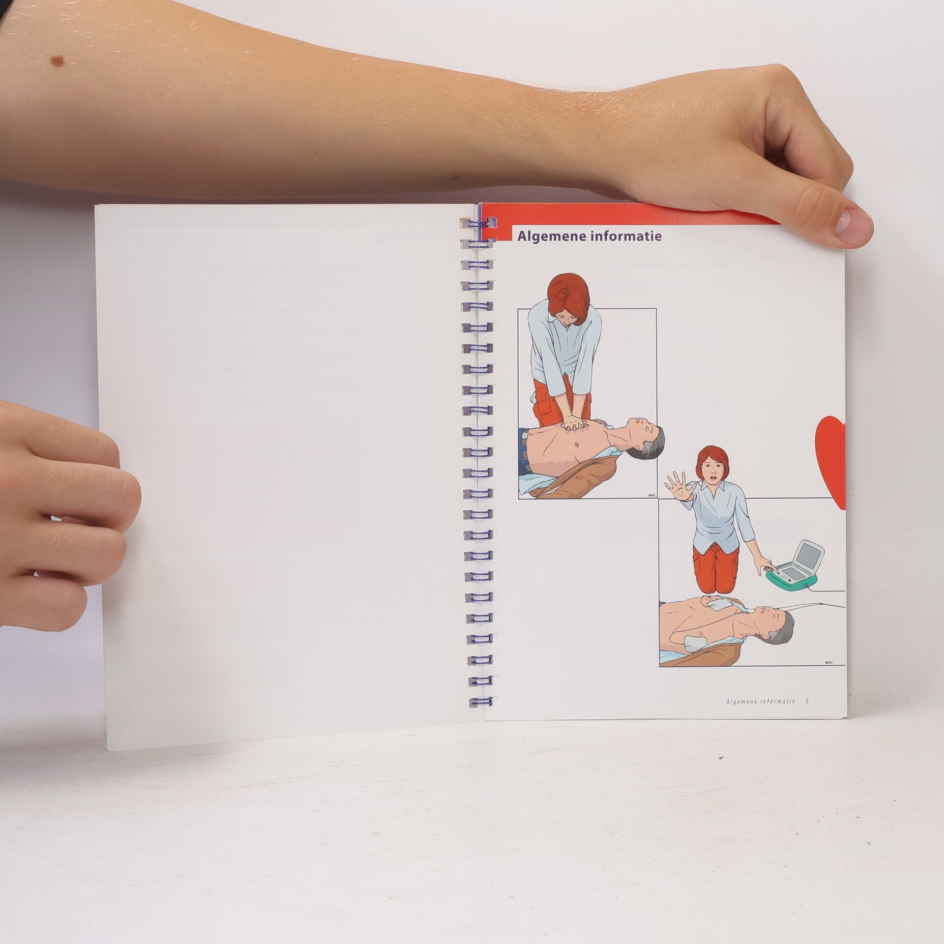 Lesboek basale reanimatie en automatische externe defibrillatie