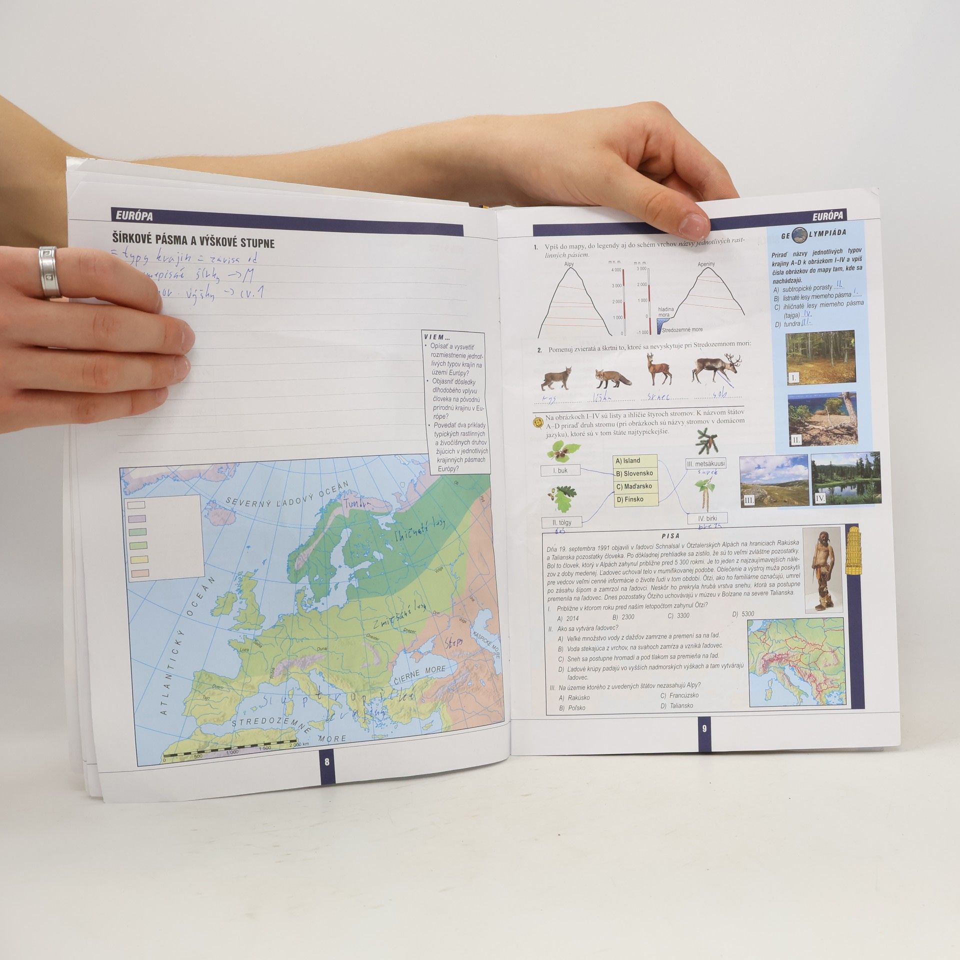 Ladislav Tolmáči Geografia 7 - Pracovný zošit