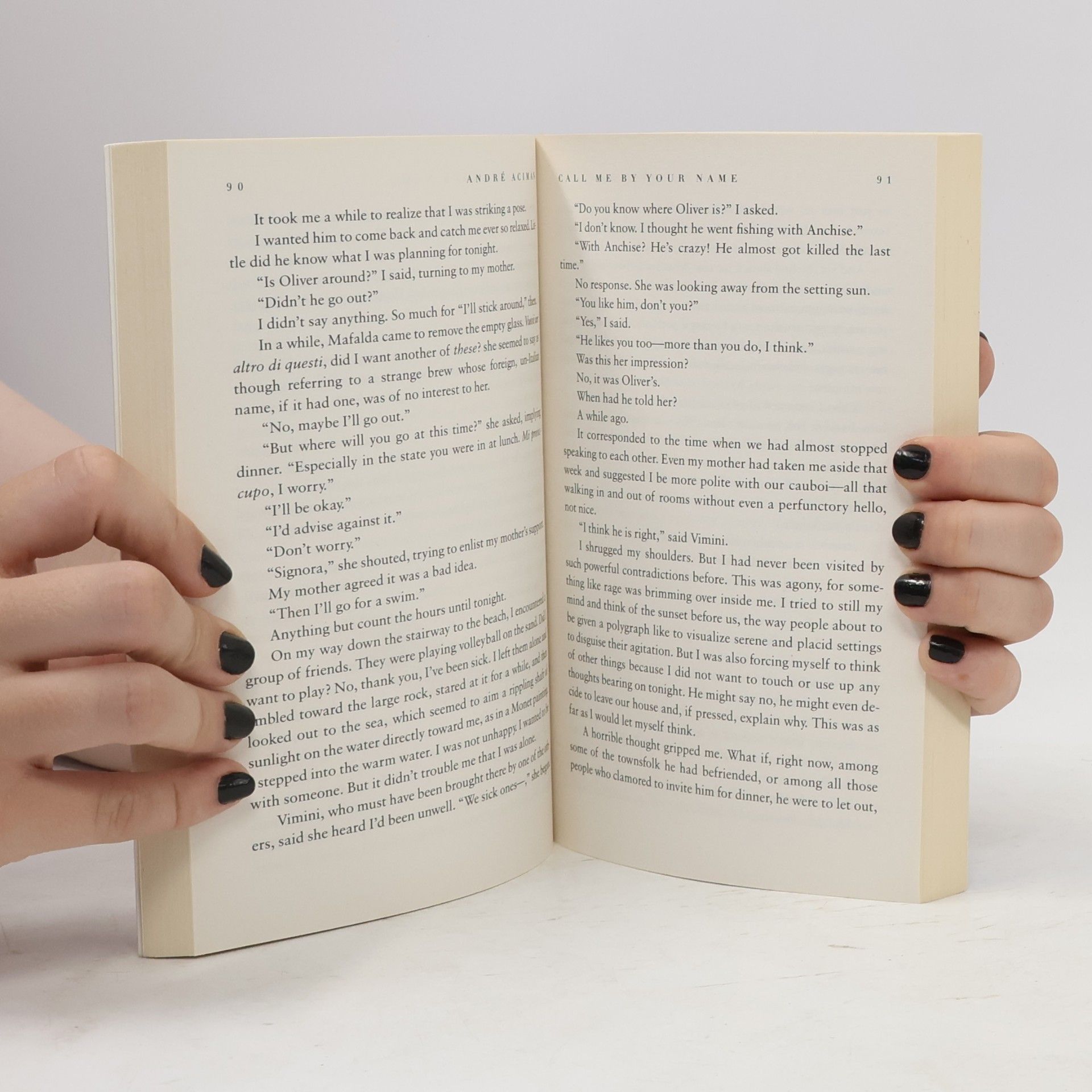 André Aciman Call Me By Your Name