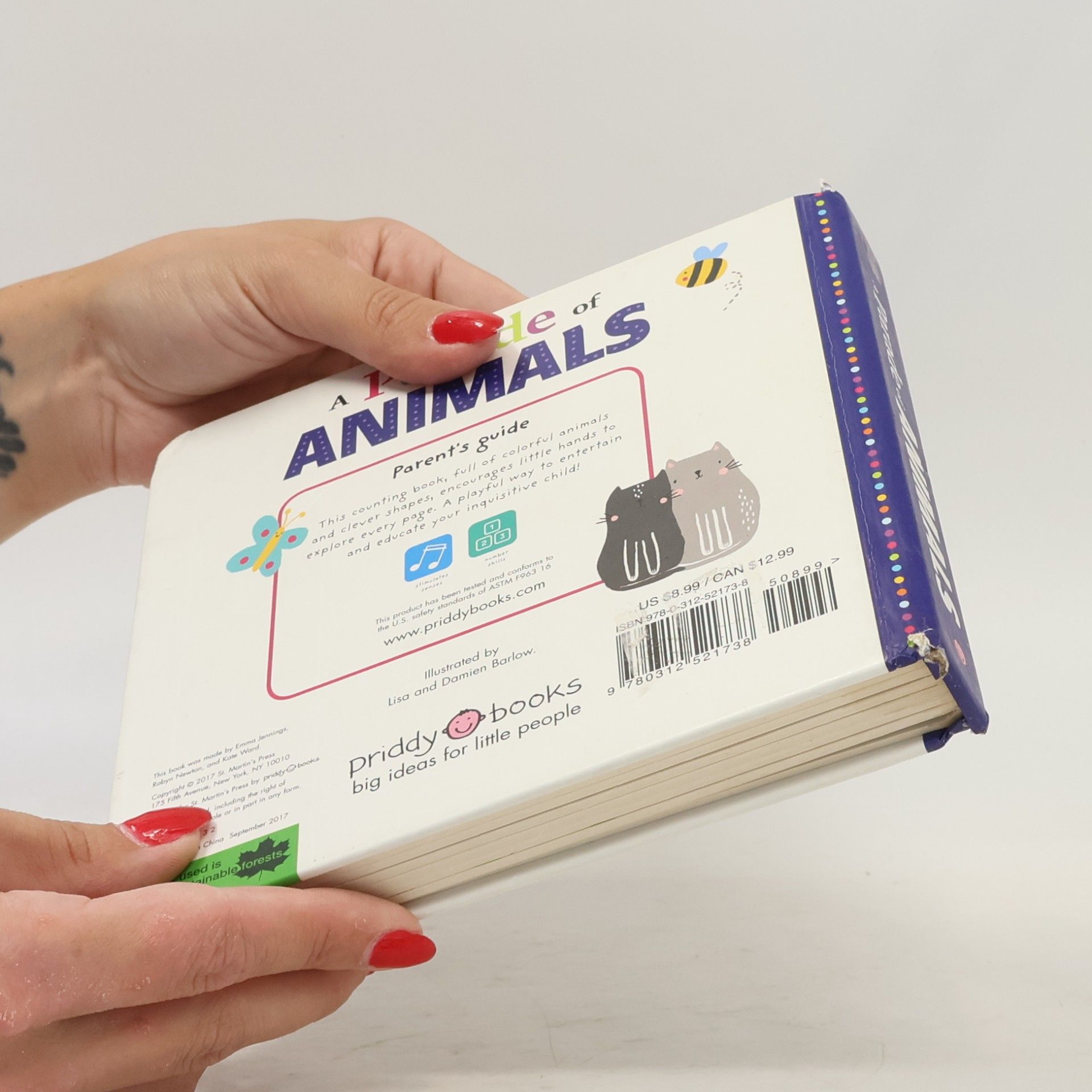 Roger Priddy Picture Fit Board Books: A Parade of Animals
