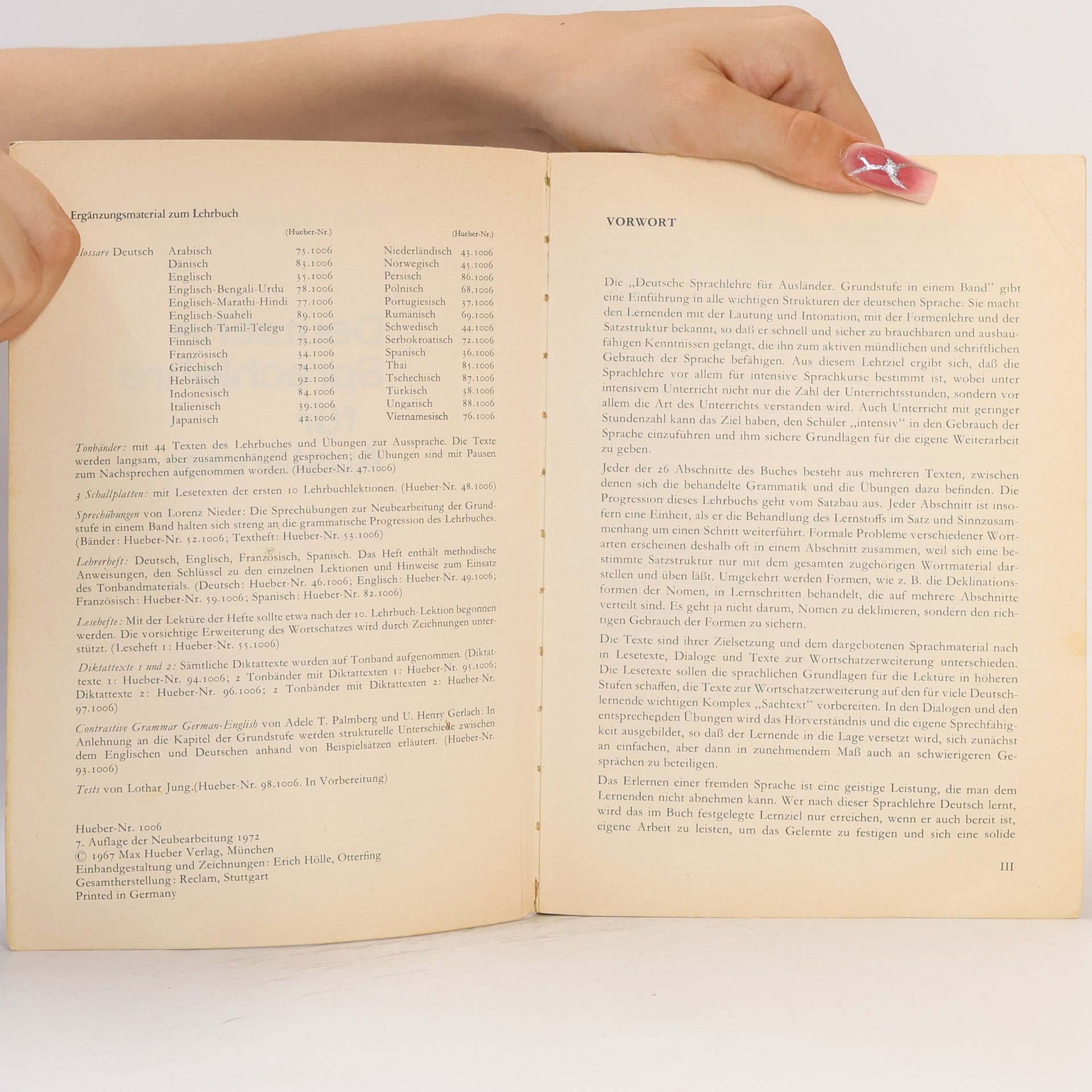 Autorenkollektiv Deustche Sprachlehre für Ausländer