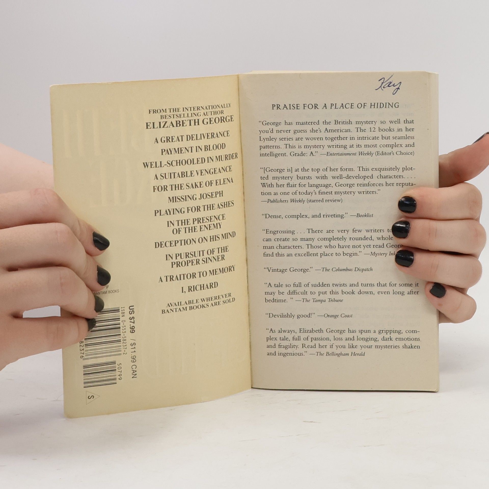 Elizabeth George A Place of Hiding
