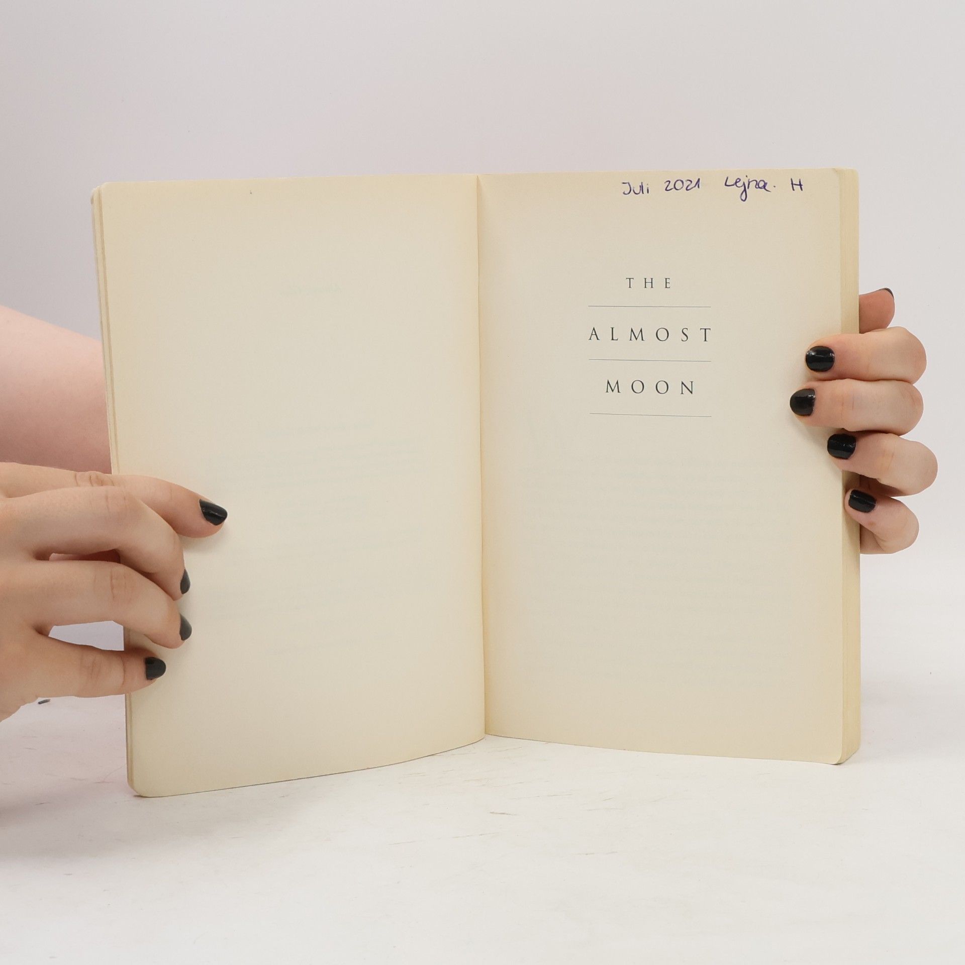 Alice Sebold The Almost Moon
