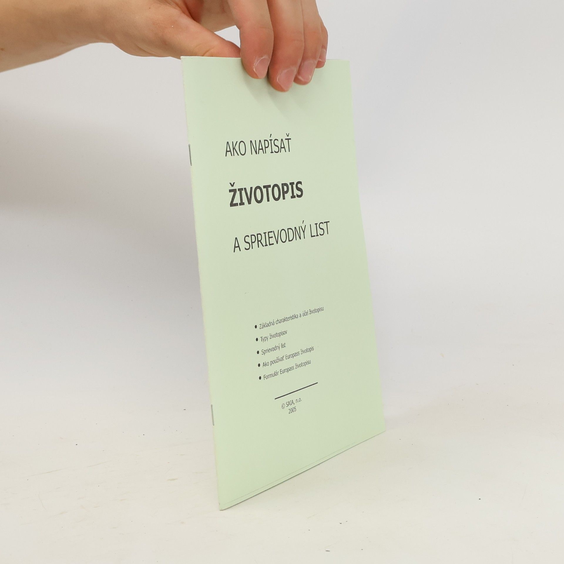 Ako napísať životopis a sprievodný list