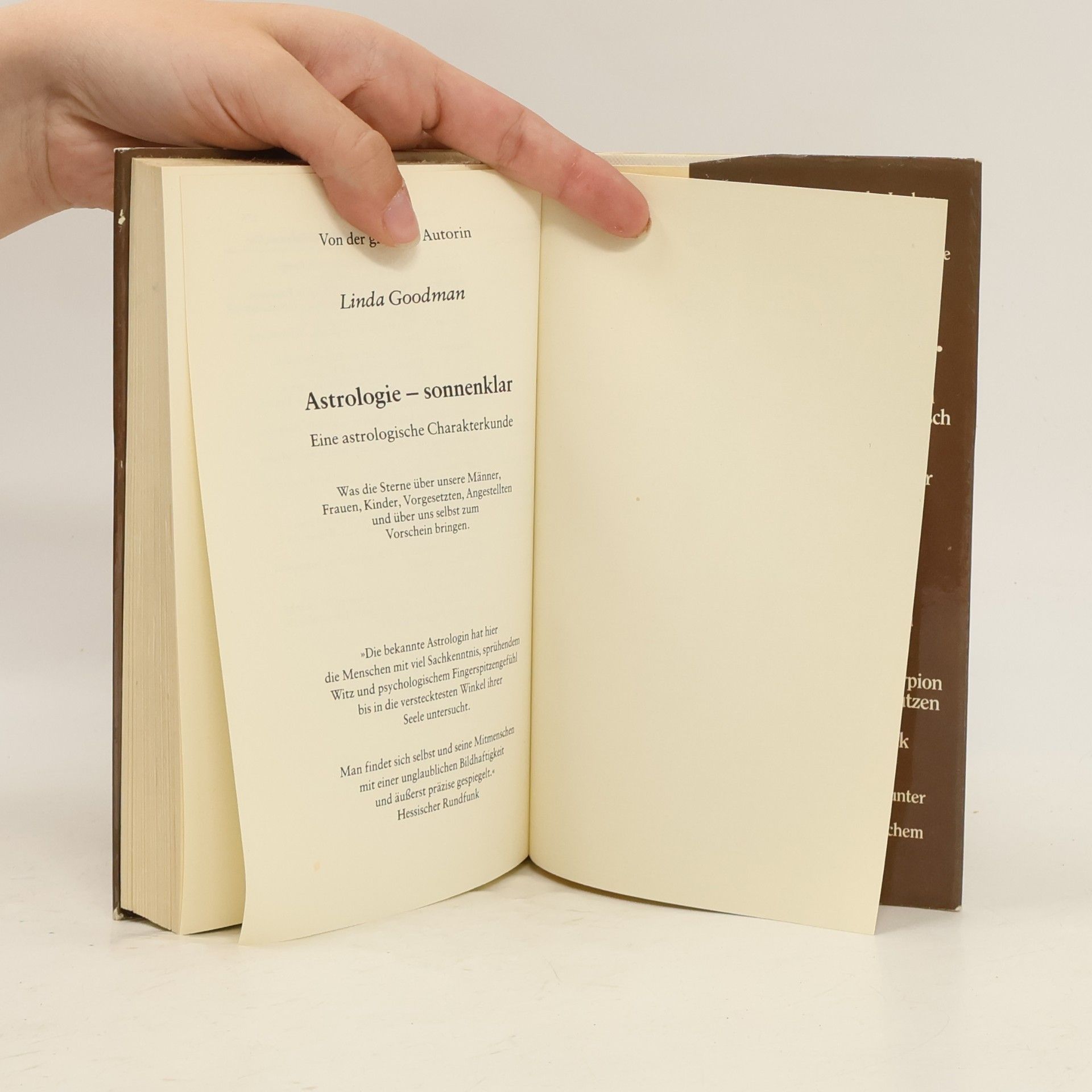 Linda Goodman Sternzeichen der Liebe