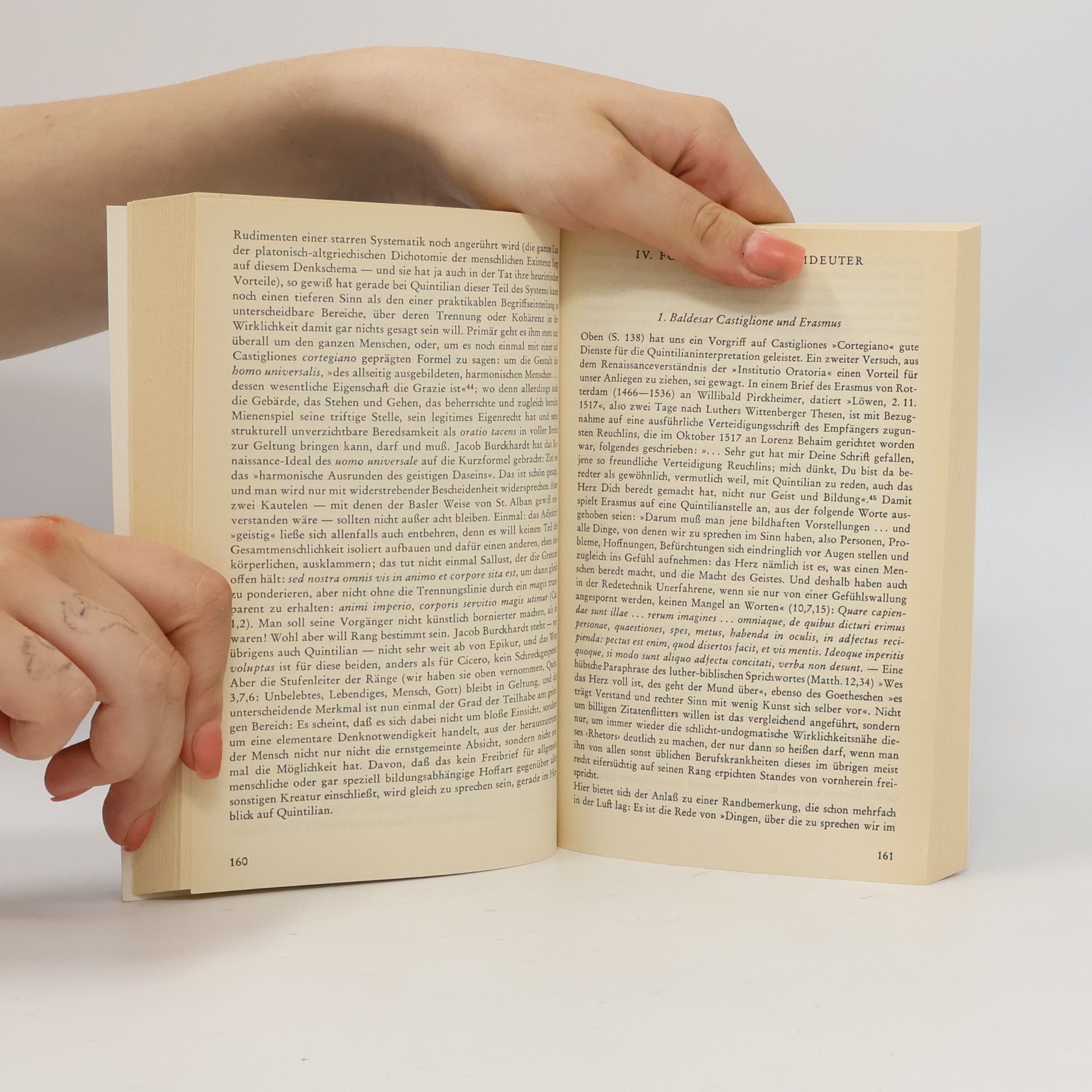 Otto Seel Quintilian oder die Kunst des Redens und Schweigens