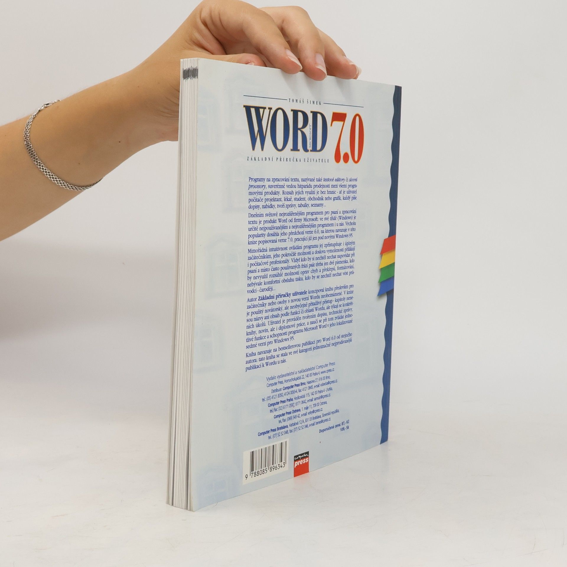 Tomáš Šimek Microsoft Word 7.0. Základní příručka uživatele