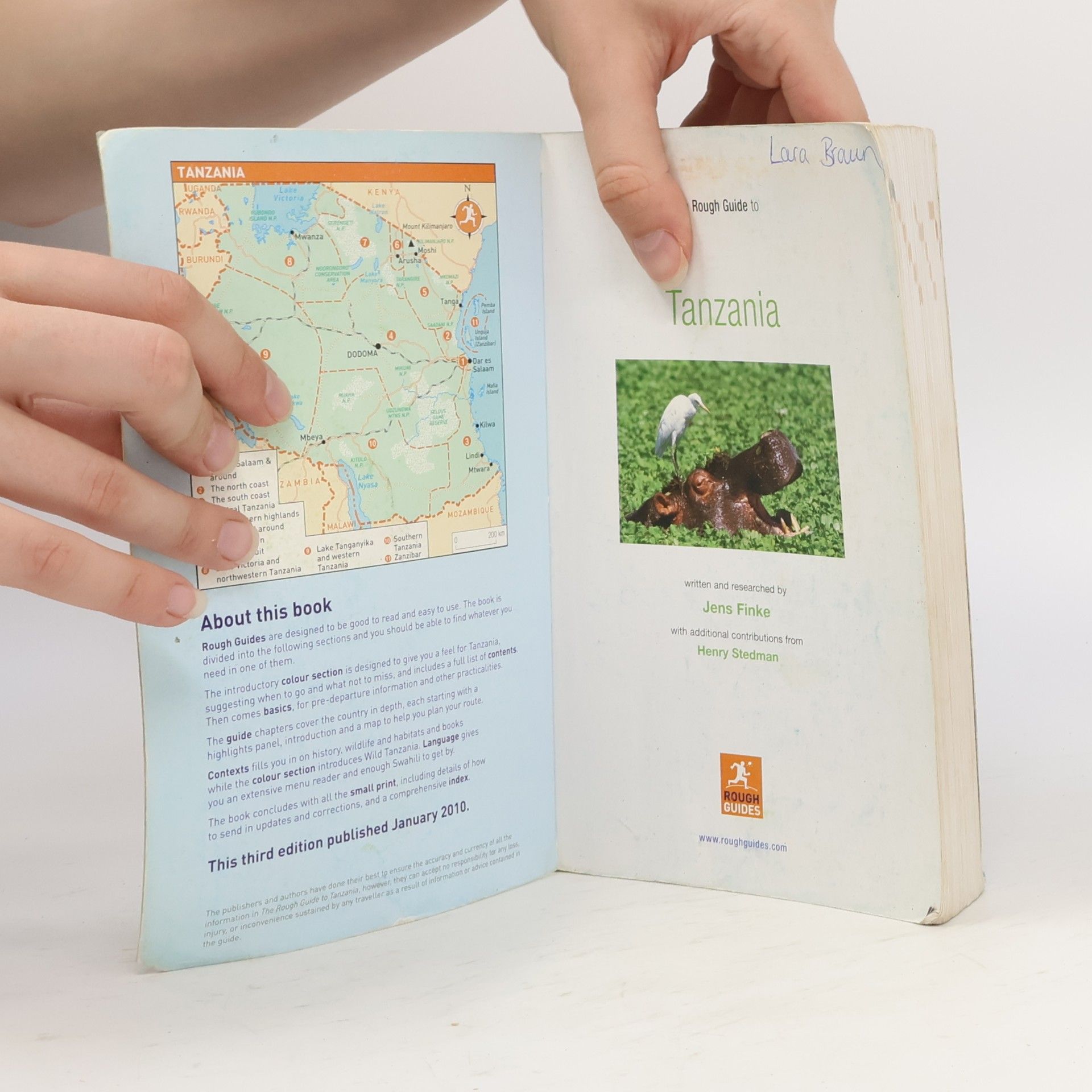 Jens Finke The rough guide to Tanzania
