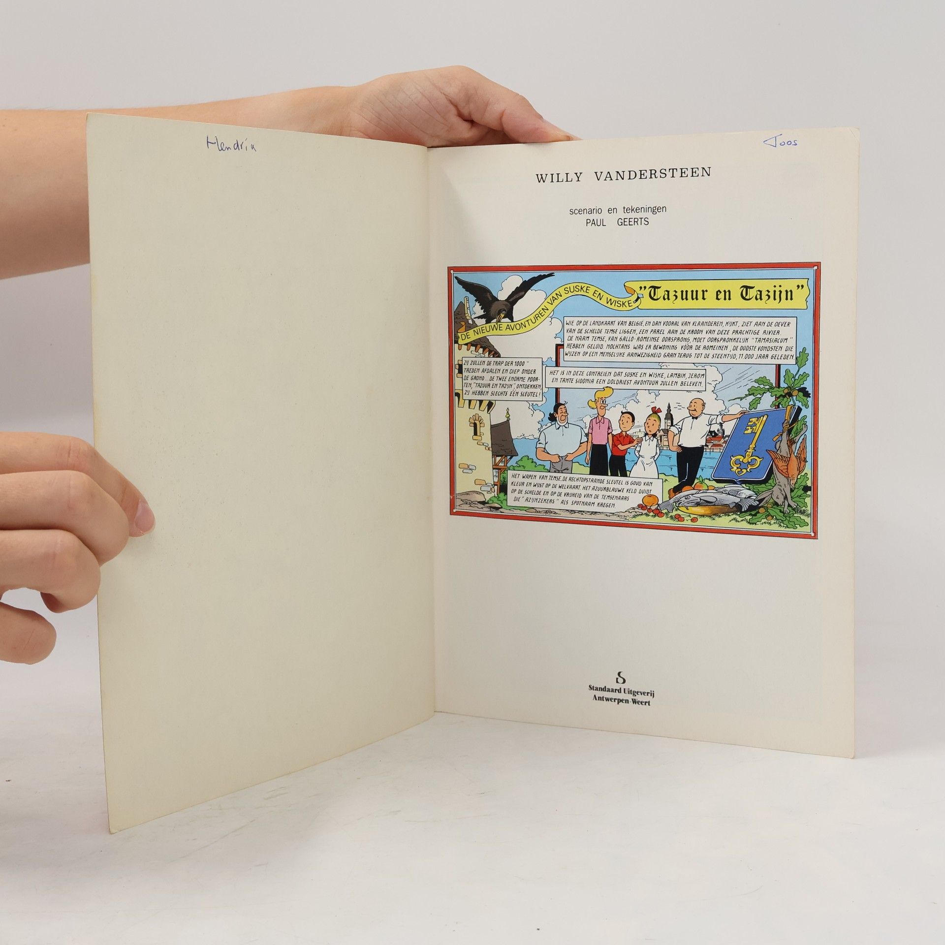 Willy Vandersteen Suske en Wiske - 229: Tazuur en Tazijn