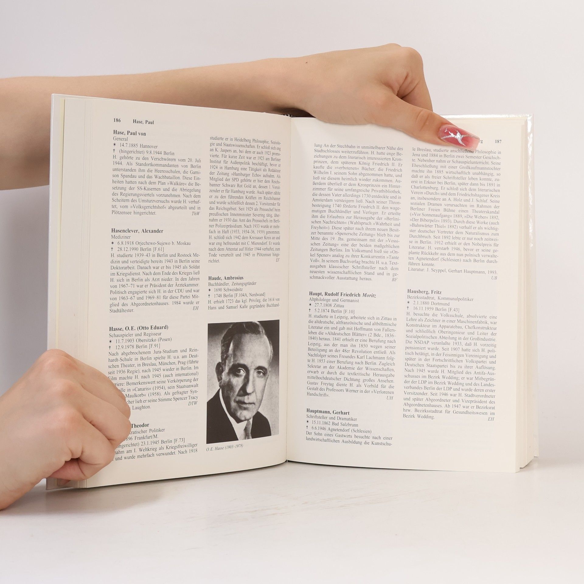 Volker Spiess Berliner biographisches Lexikon