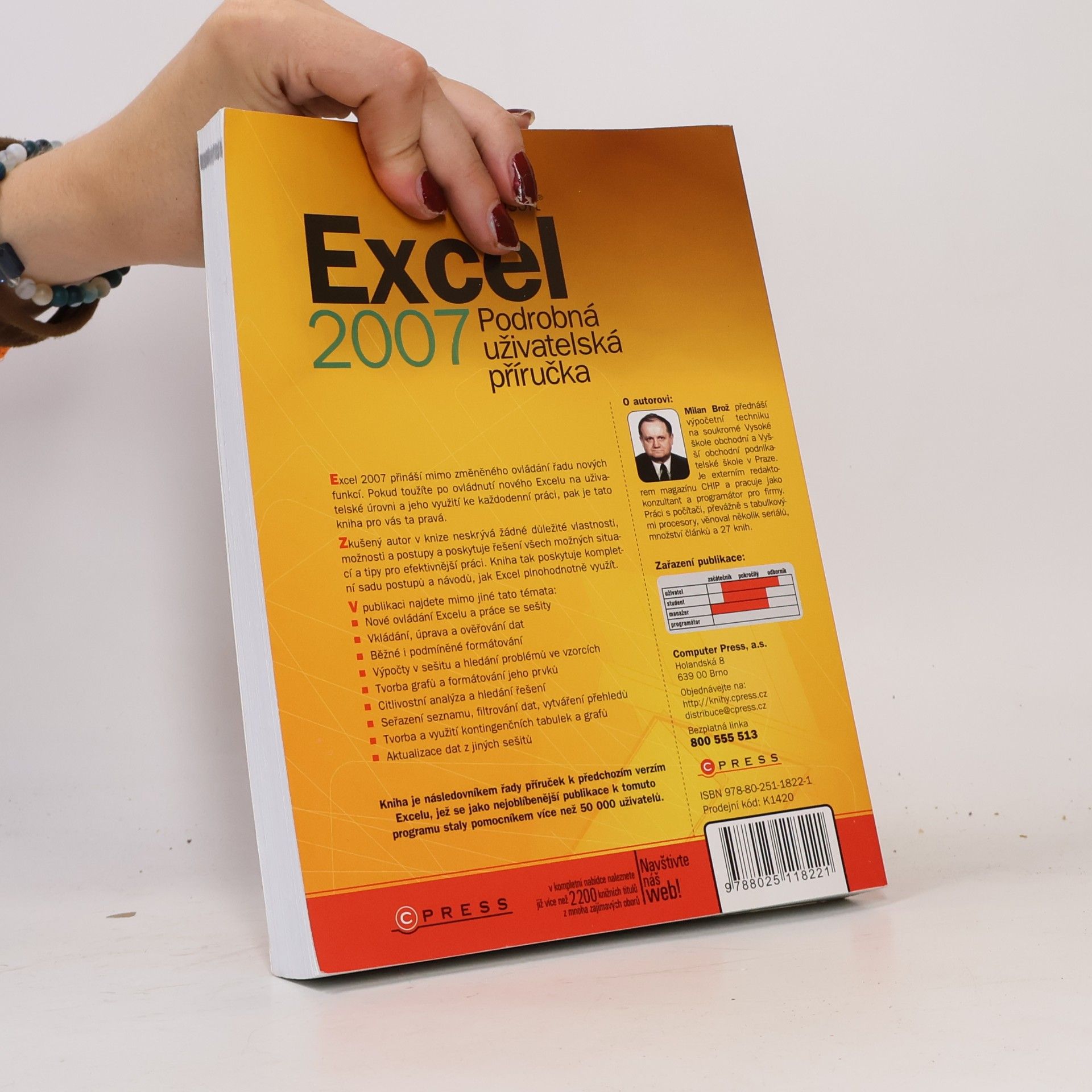 Milan Brož Microsoft Office Excel 2007. Podrobná uživatelská příručka
