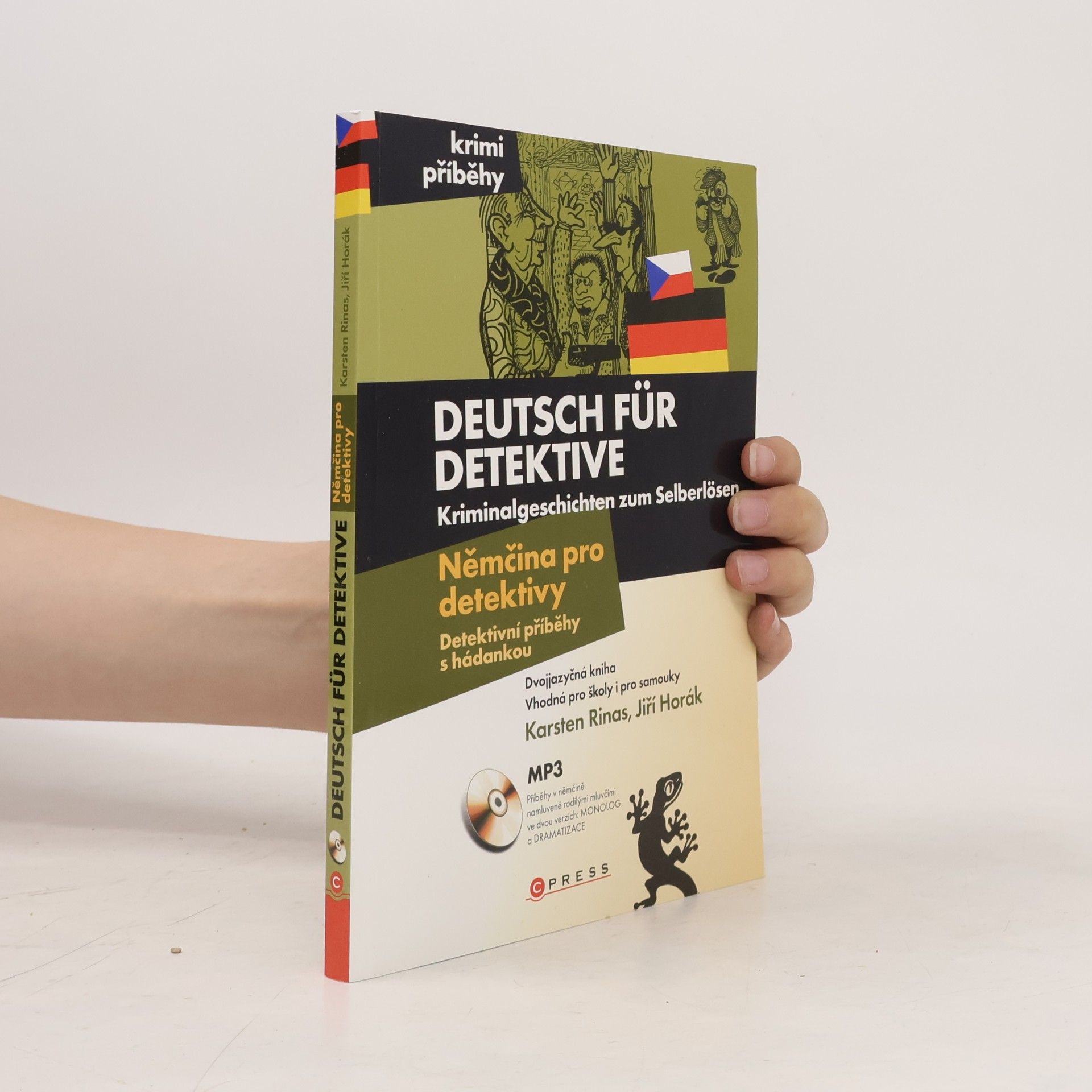 Karsten Rinas Deutsch für Detektive. Němčina pro detektivy. Detektivní příběhy s hádankou