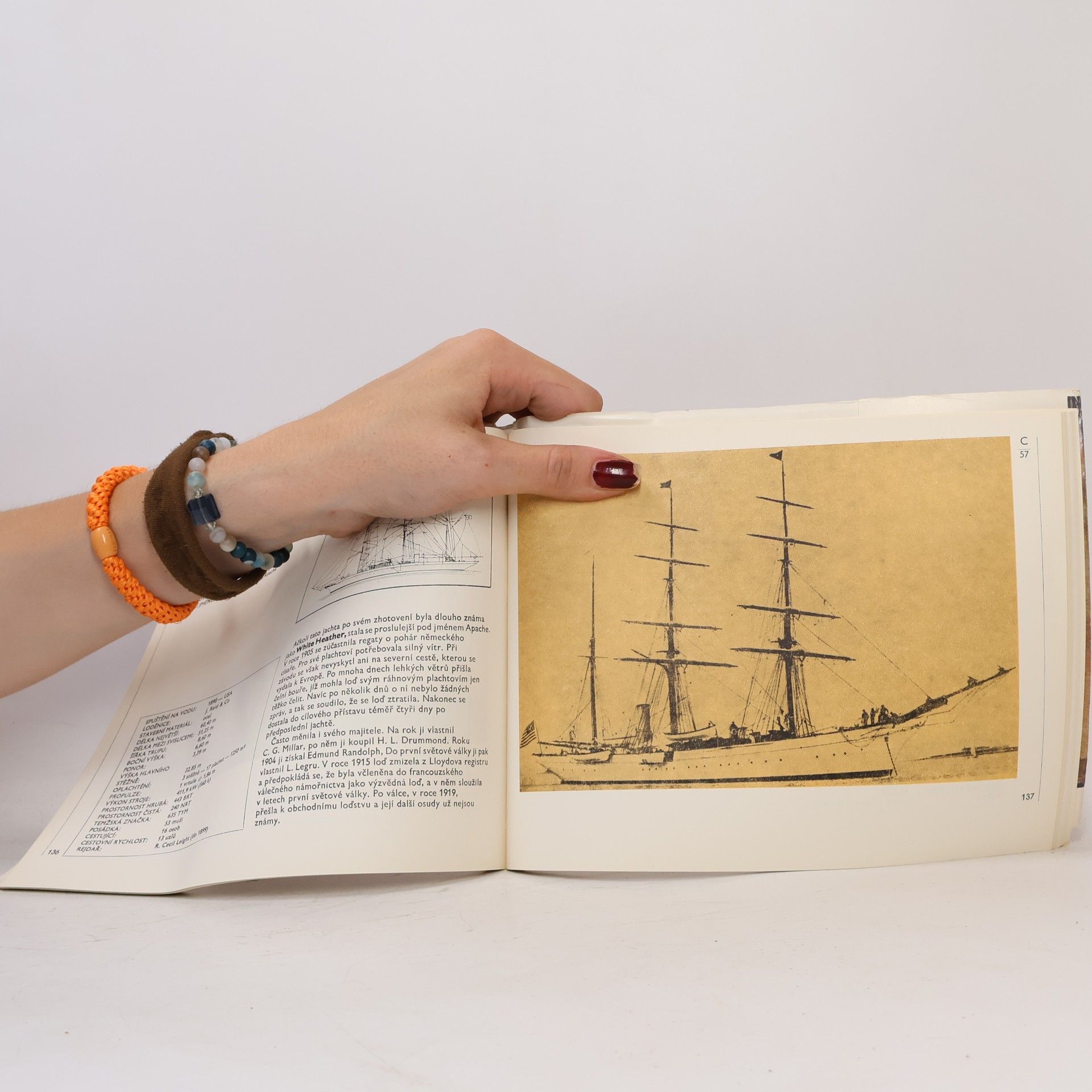 Evžen Škňouřil Atlas lodí 2. Plachetní parníky