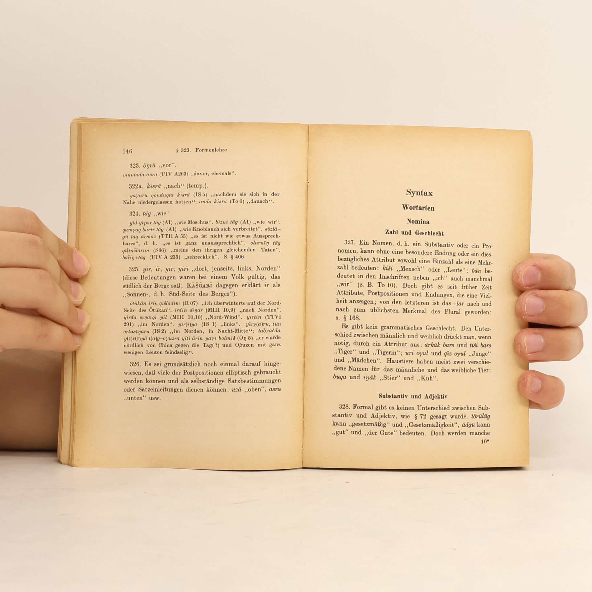 Annemarie von Gabain Alttürkische Grammatik