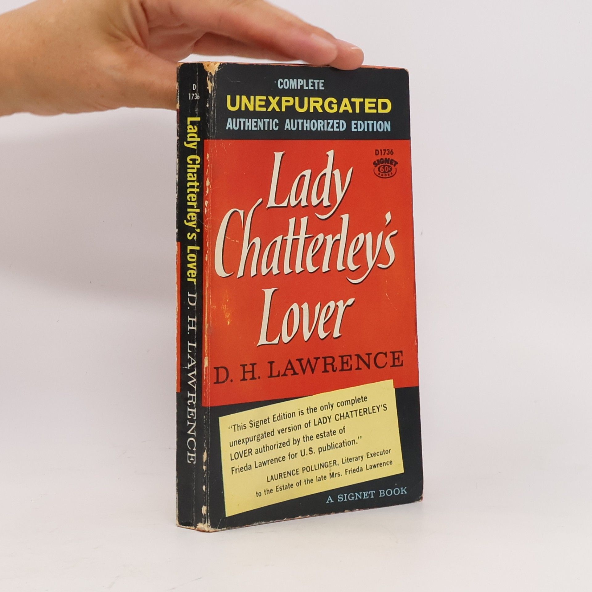 David Herbert Lawrence Lady Chatterley's Lover