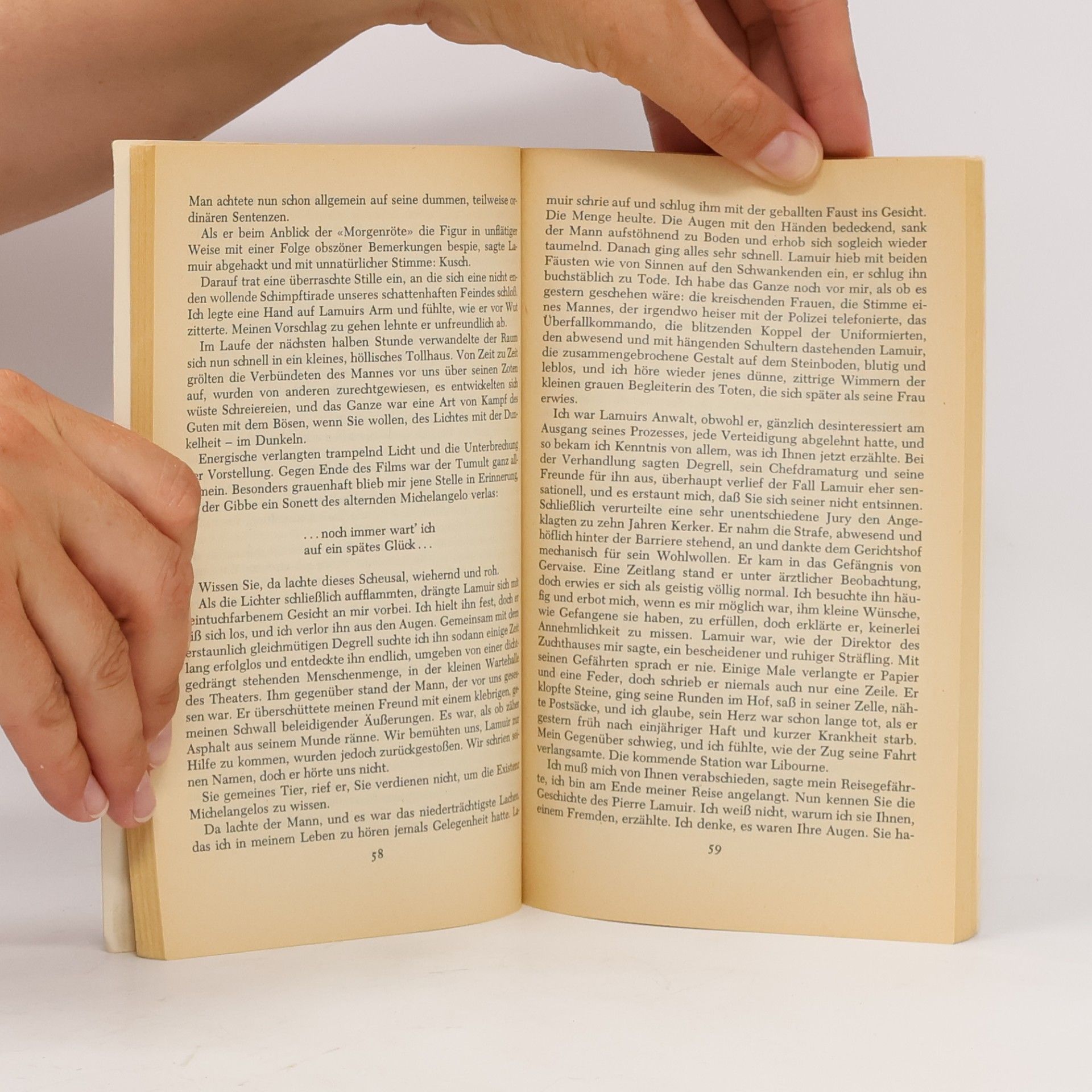 Johannes Mario Simmel Begegnung im Nebel