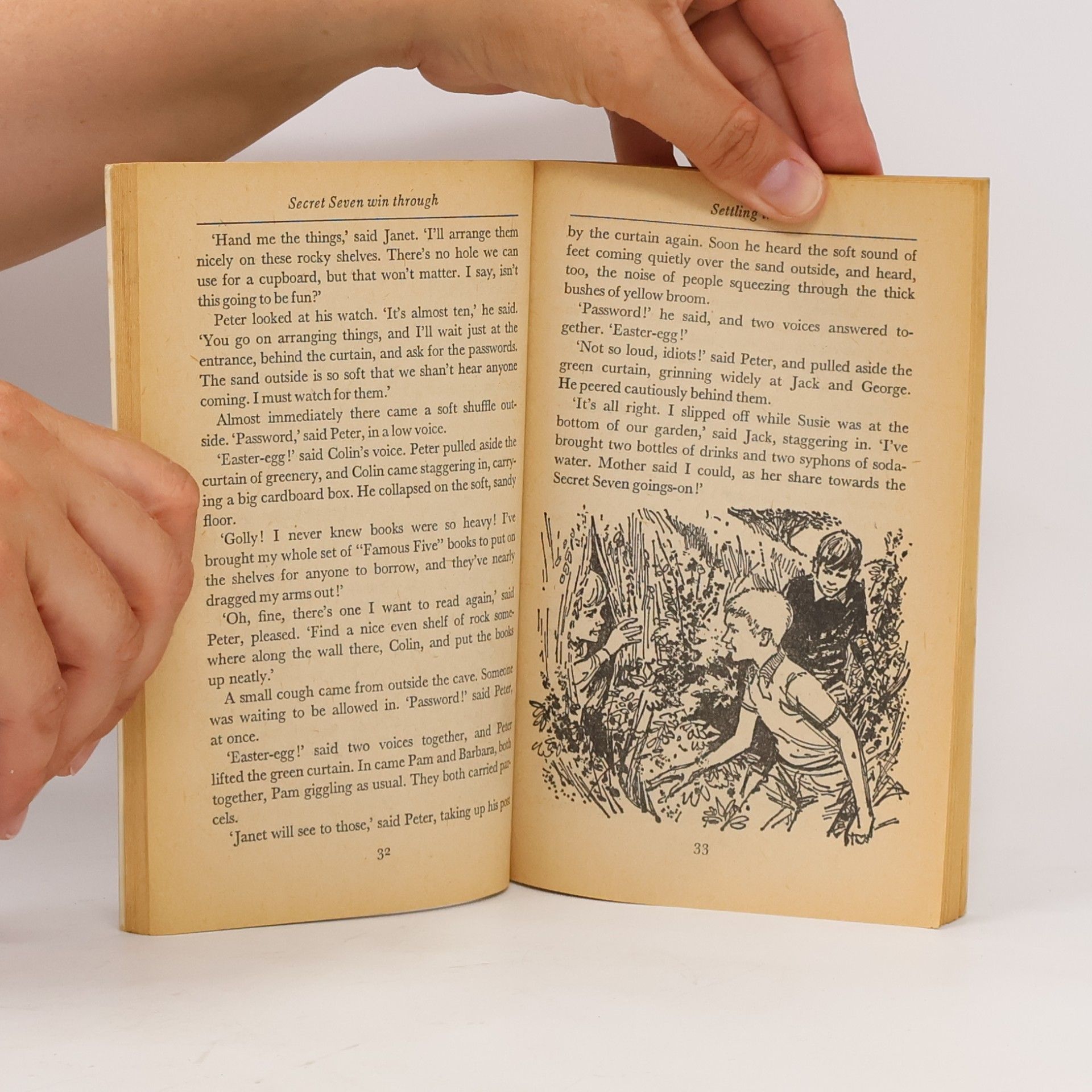 Enid Blyton Secret Seven win through