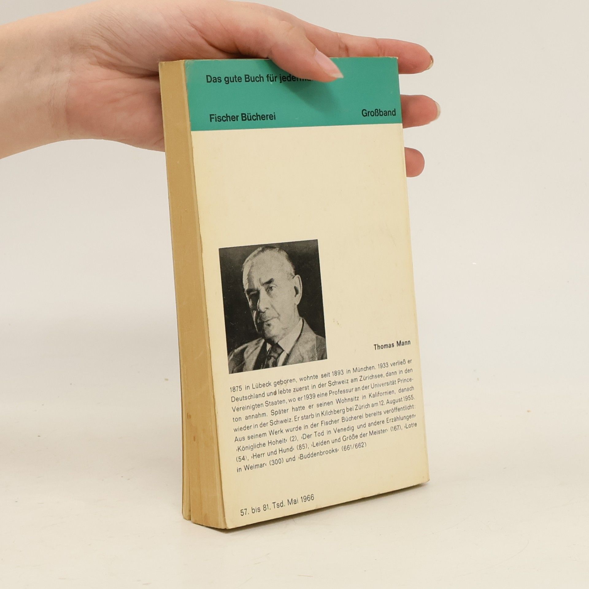 Thomas Mann Bekenntnisse des Hochstaplers Felix Krull