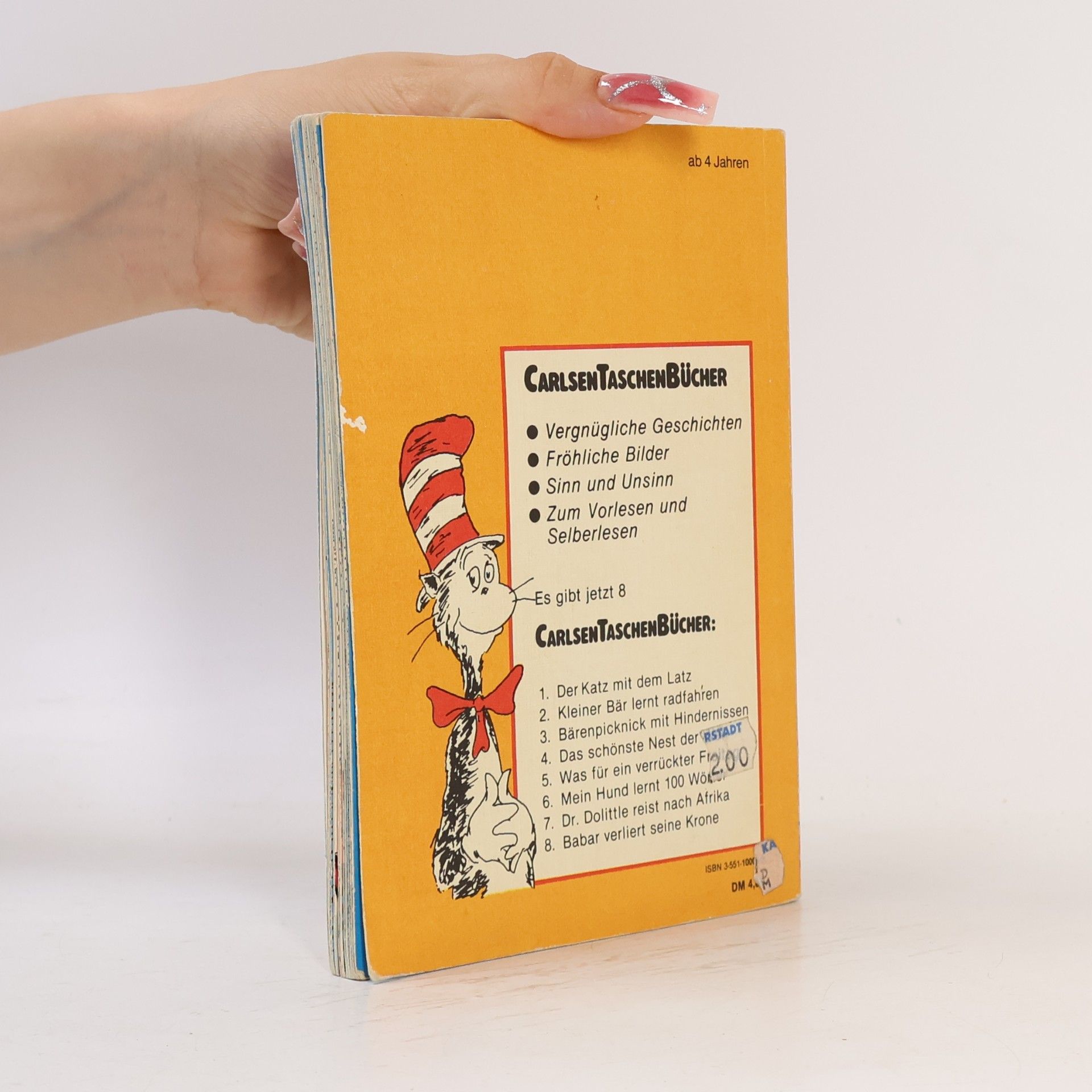 Dr. Seuss Carlsen TB - 1: Der Katz mit dem Latz