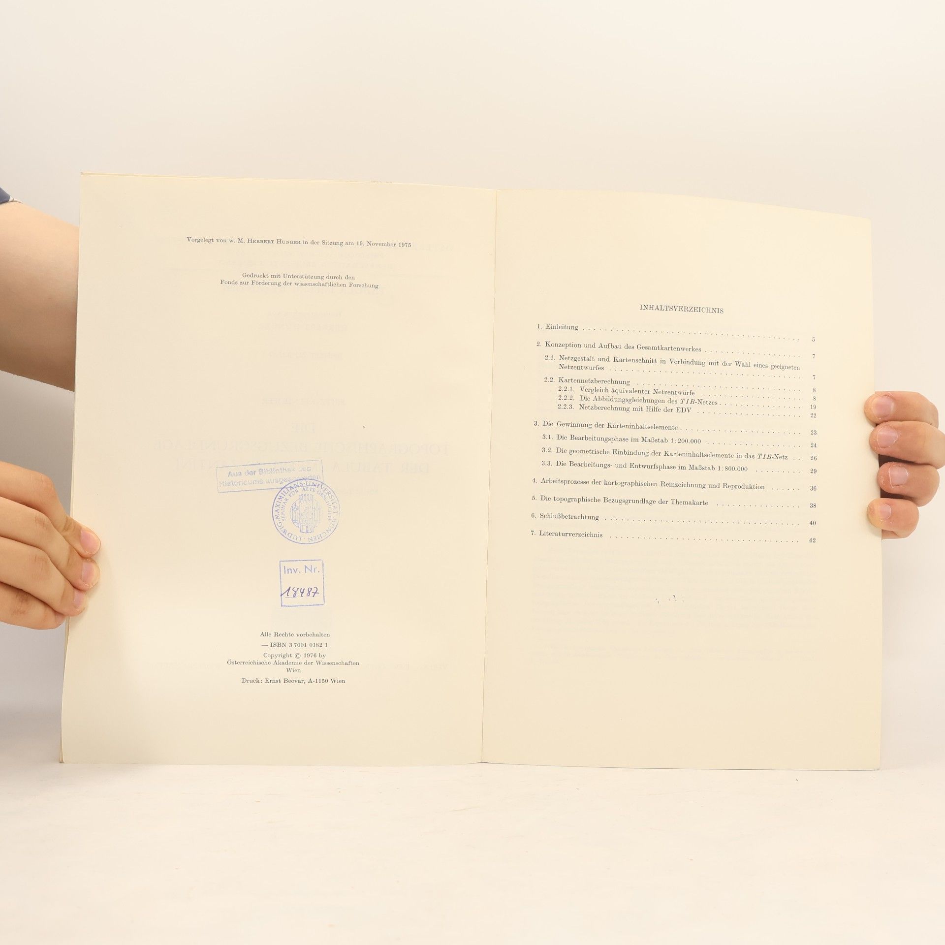 Fritz Kelnhofer Die topographische Bezugsgrundlage der Tabula Imperii Byzantini