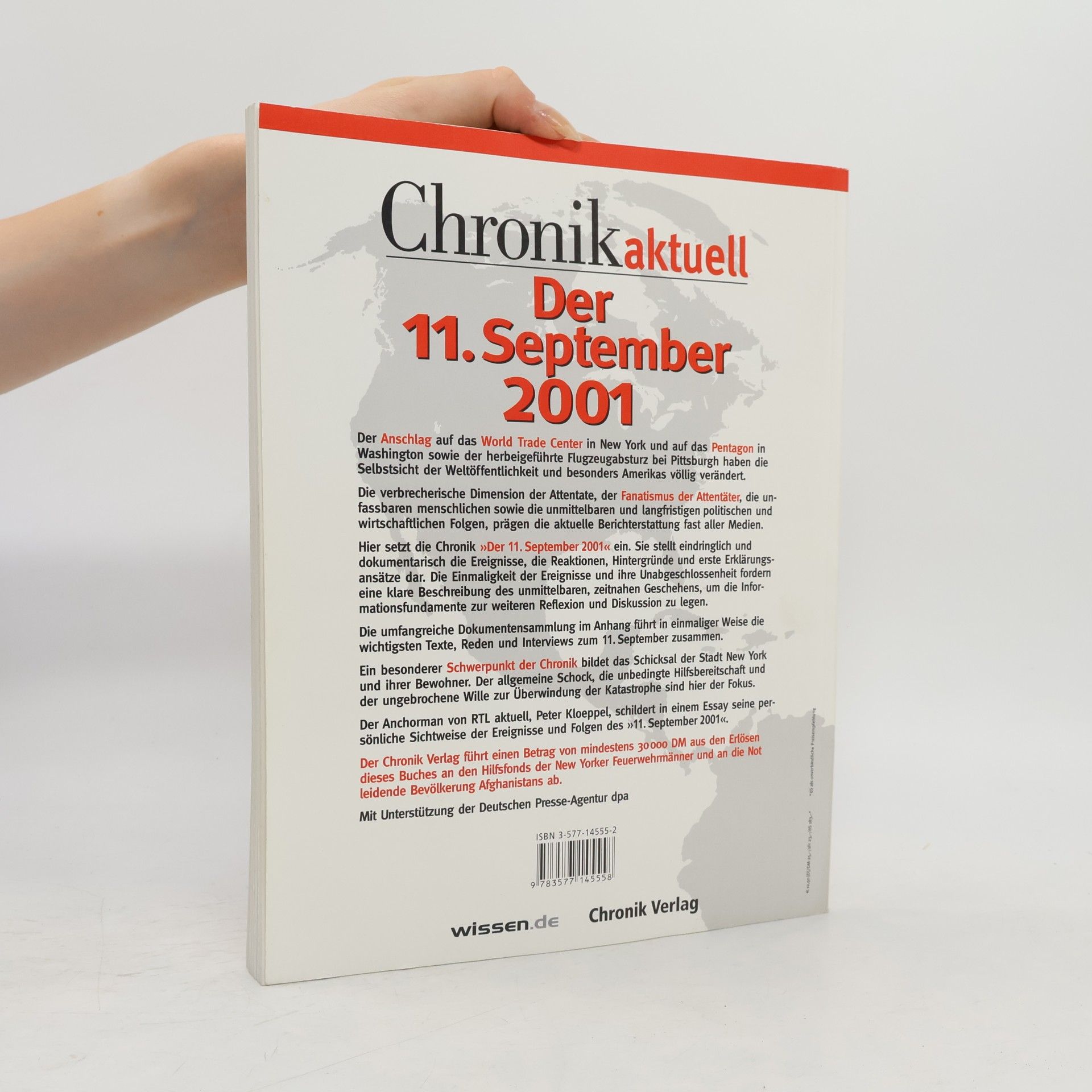 Detlef Wienecke Chronik aktuell - der 11. September 2001
