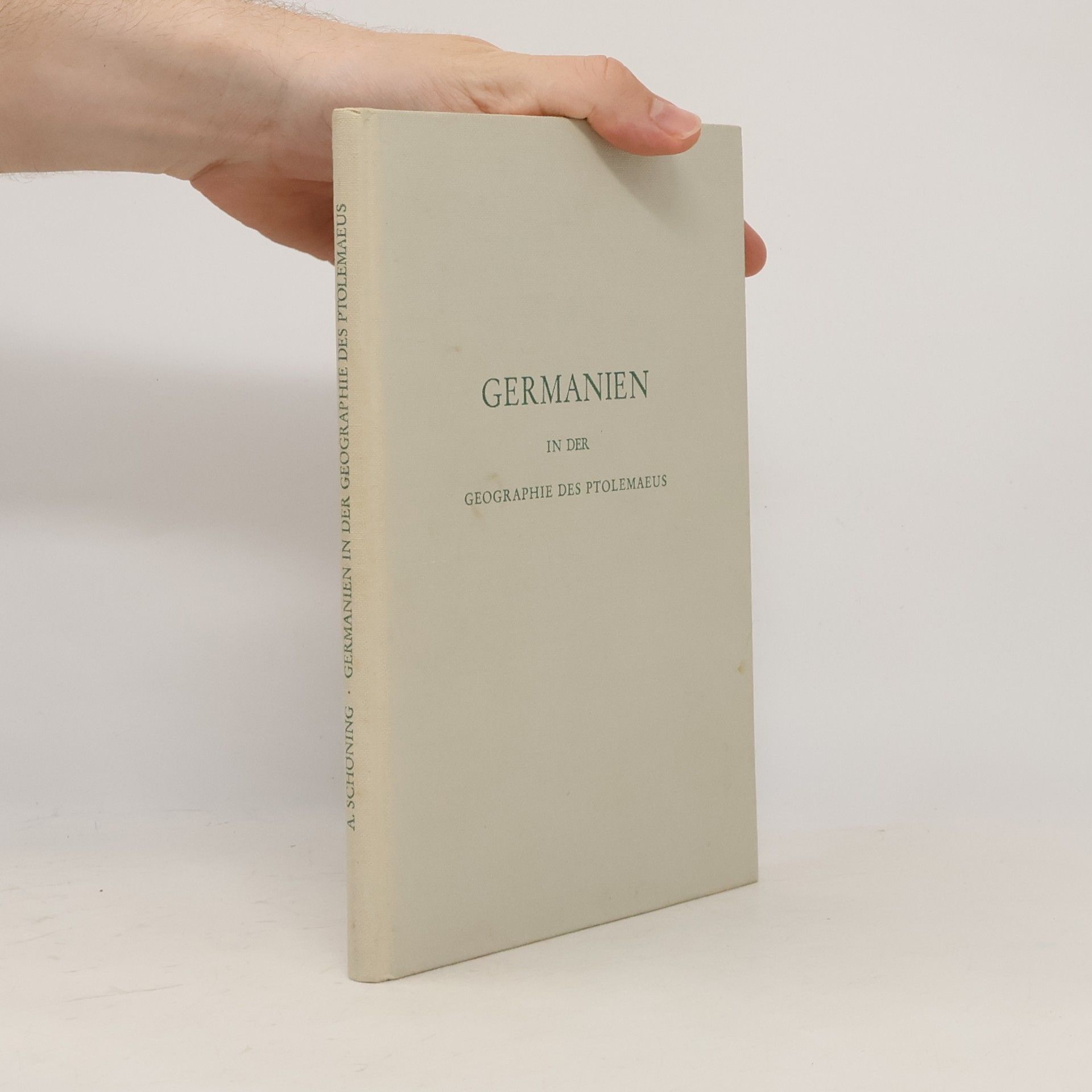 Autorenkollektiv Germanien in der Geographie des Ptolemaeus