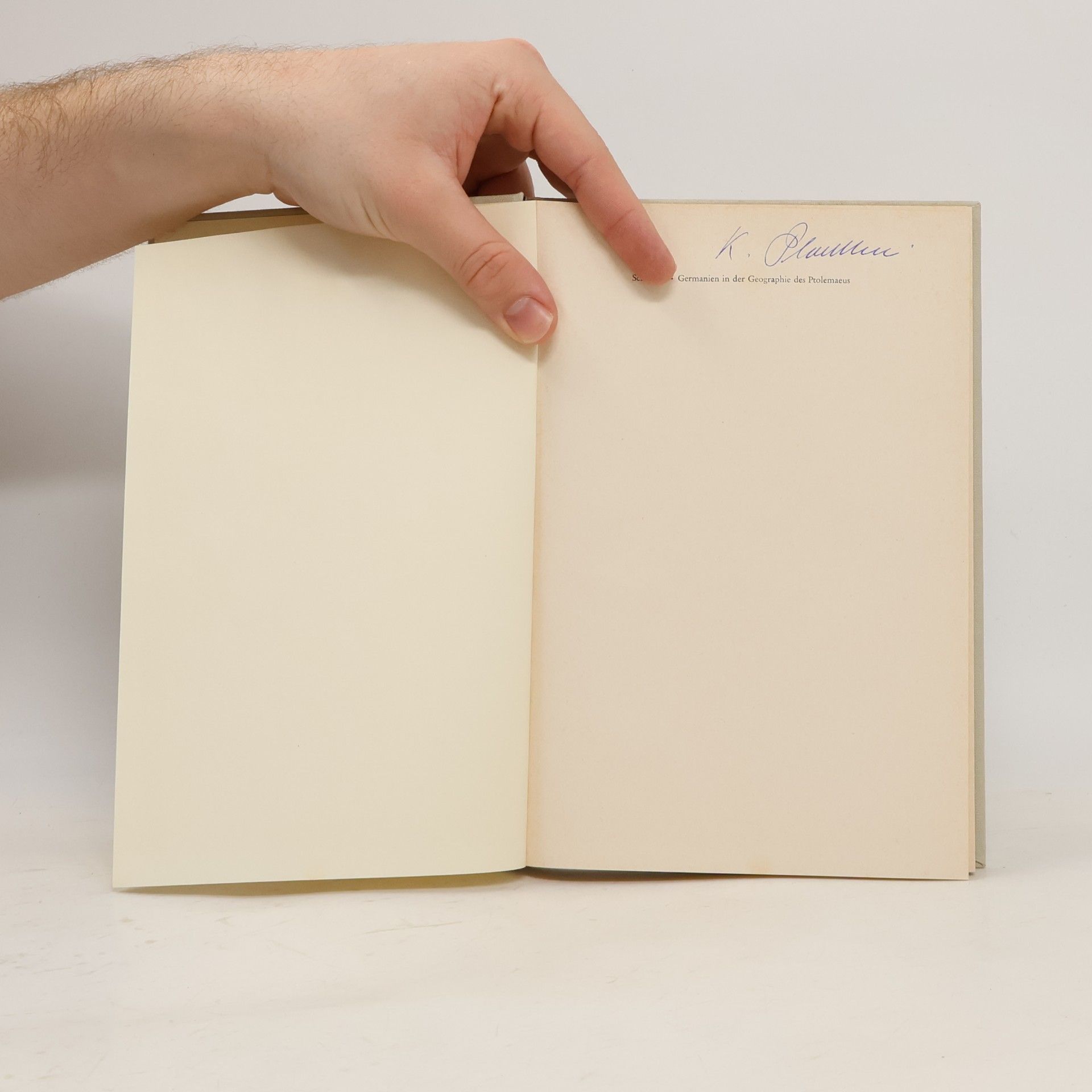 Autorenkollektiv Germanien in der Geographie des Ptolemaeus