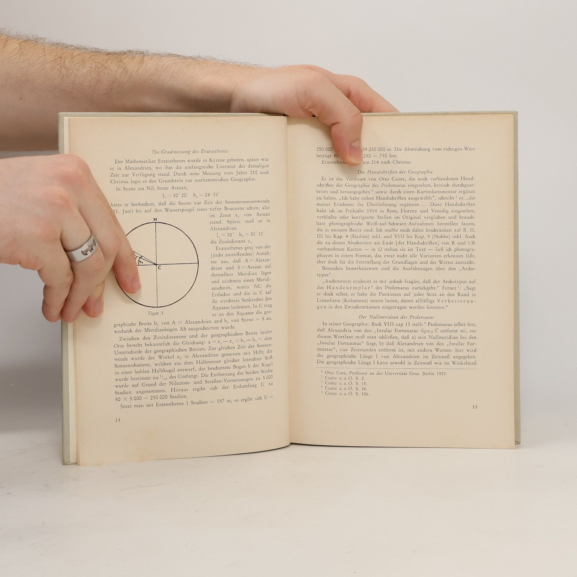 Autorenkollektiv Germanien in der Geographie des Ptolemaeus