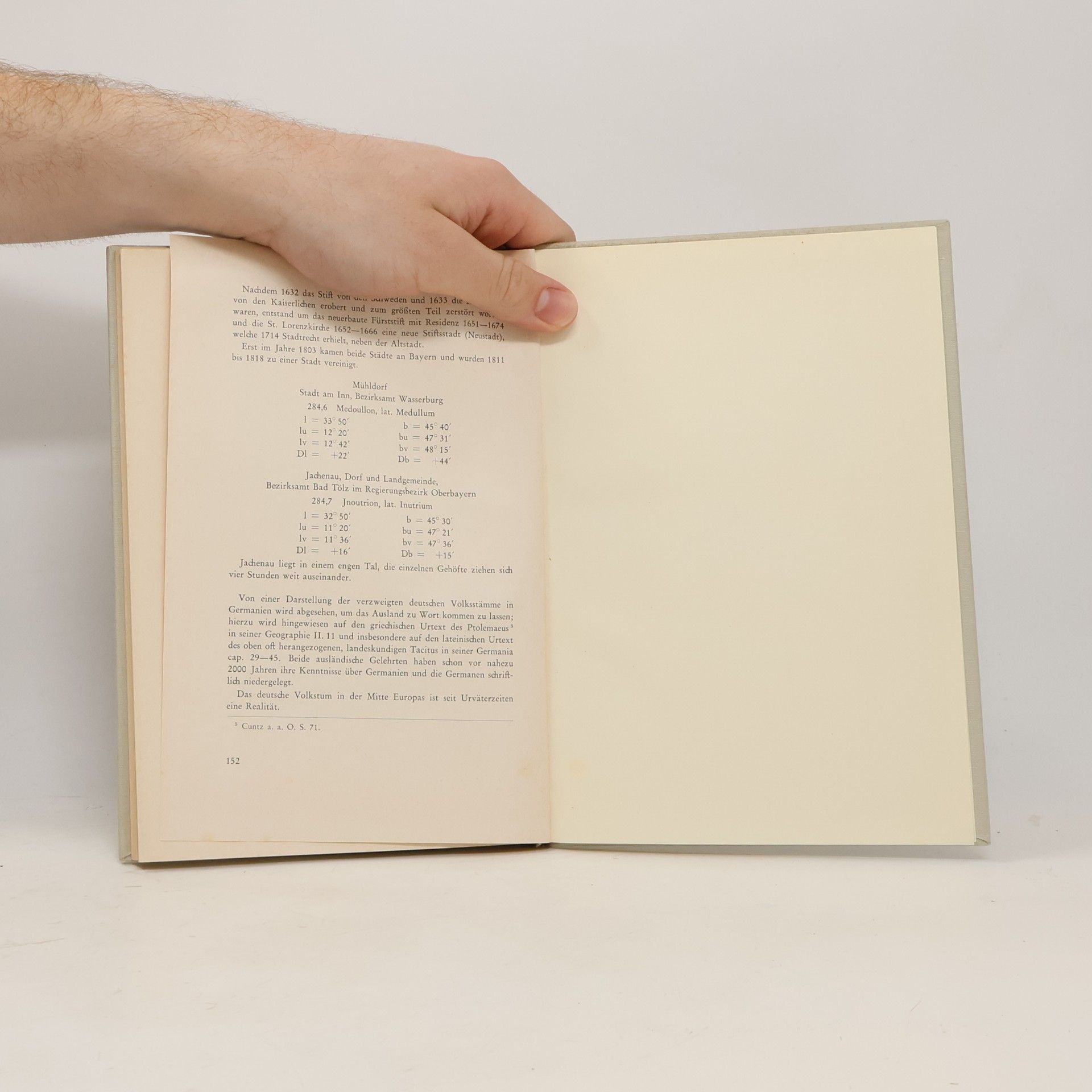 Autorenkollektiv Germanien in der Geographie des Ptolemaeus